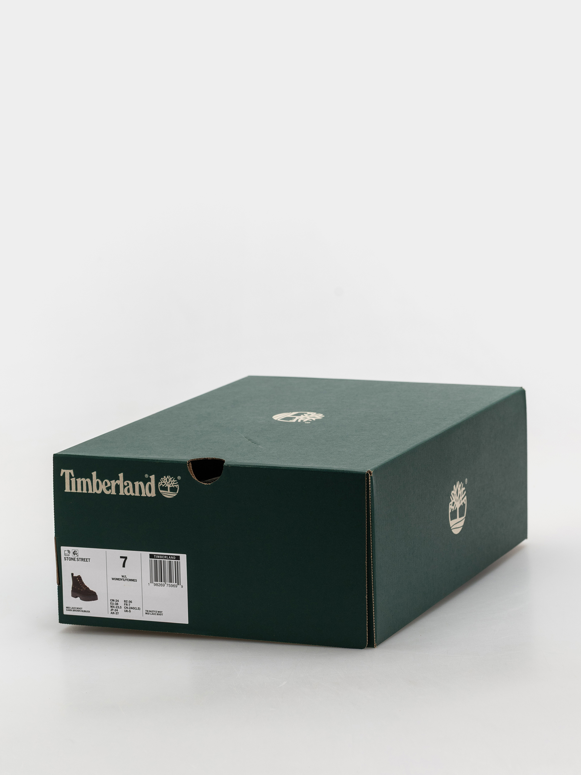 Buty zimowe Timberland Stone Street Mid Wmn (dark brown nubuck)