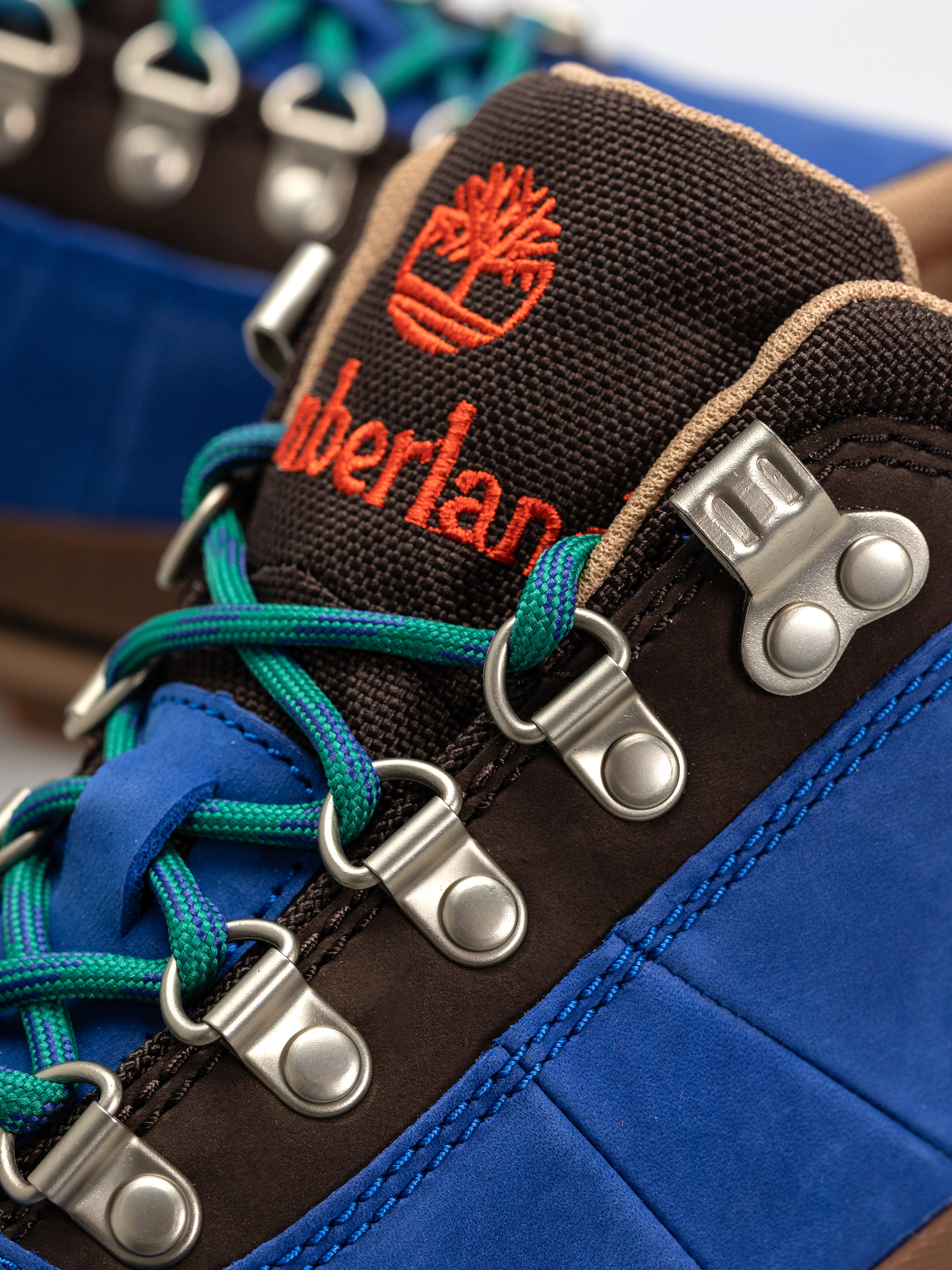 Buty zimowe Timberland Euro Hiker Low Lace (bright blue nubuck)