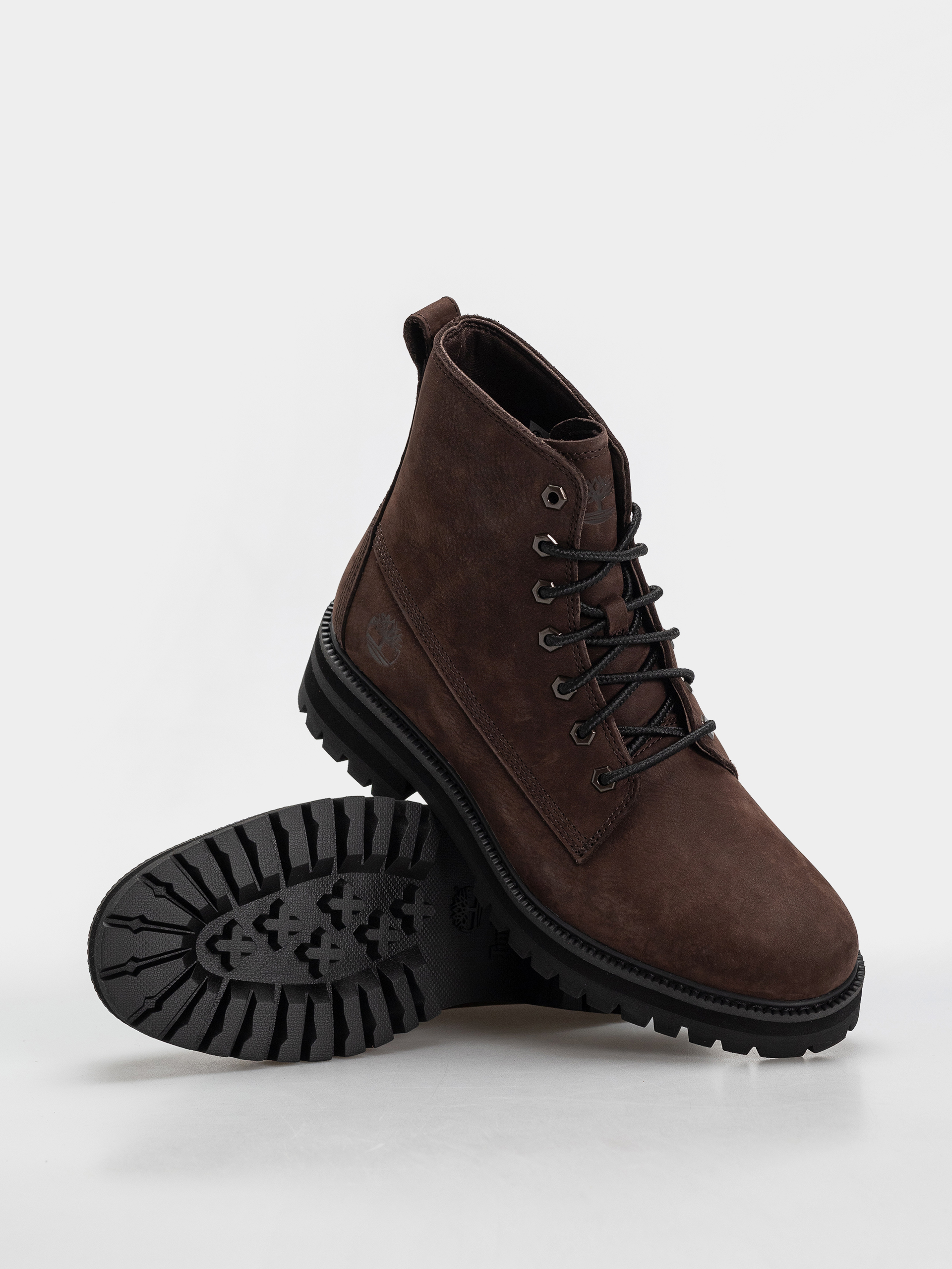 Buty zimowe Timberland Britton Drive Mid Lace (dark brown nubuck)