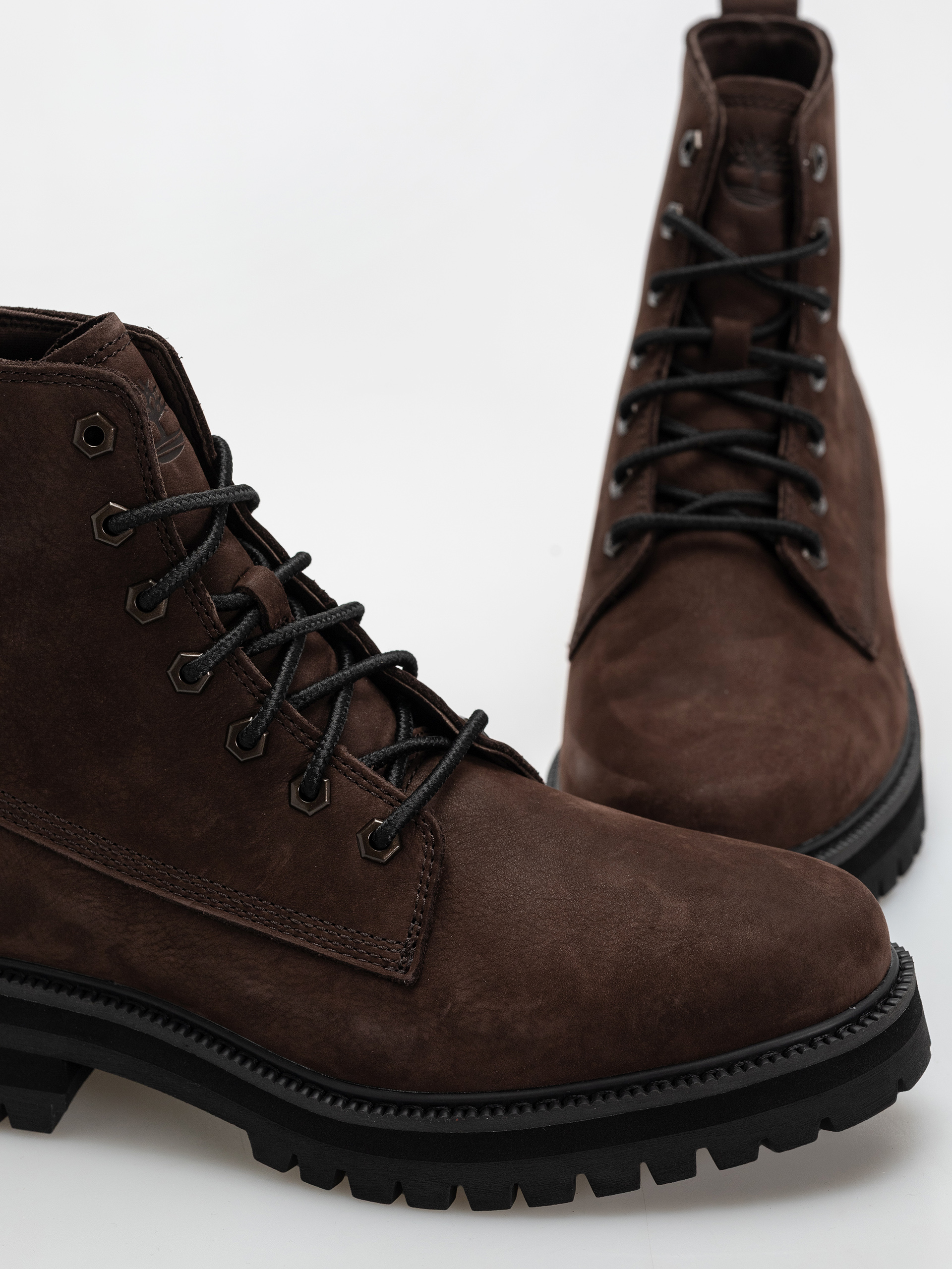 Buty zimowe Timberland Britton Drive Mid Lace (dark brown nubuck)
