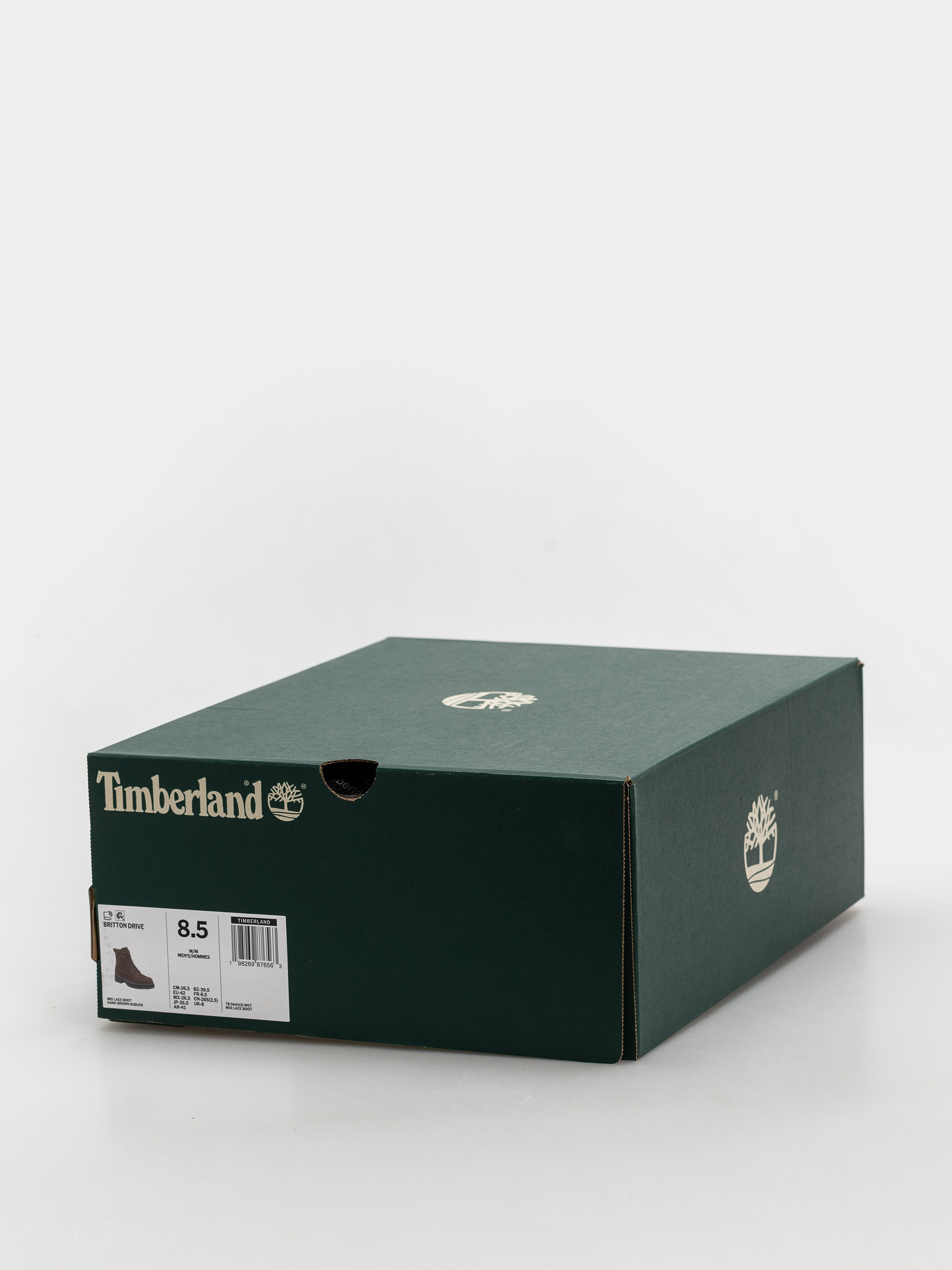 Buty zimowe Timberland Britton Drive Mid Lace (dark brown nubuck)