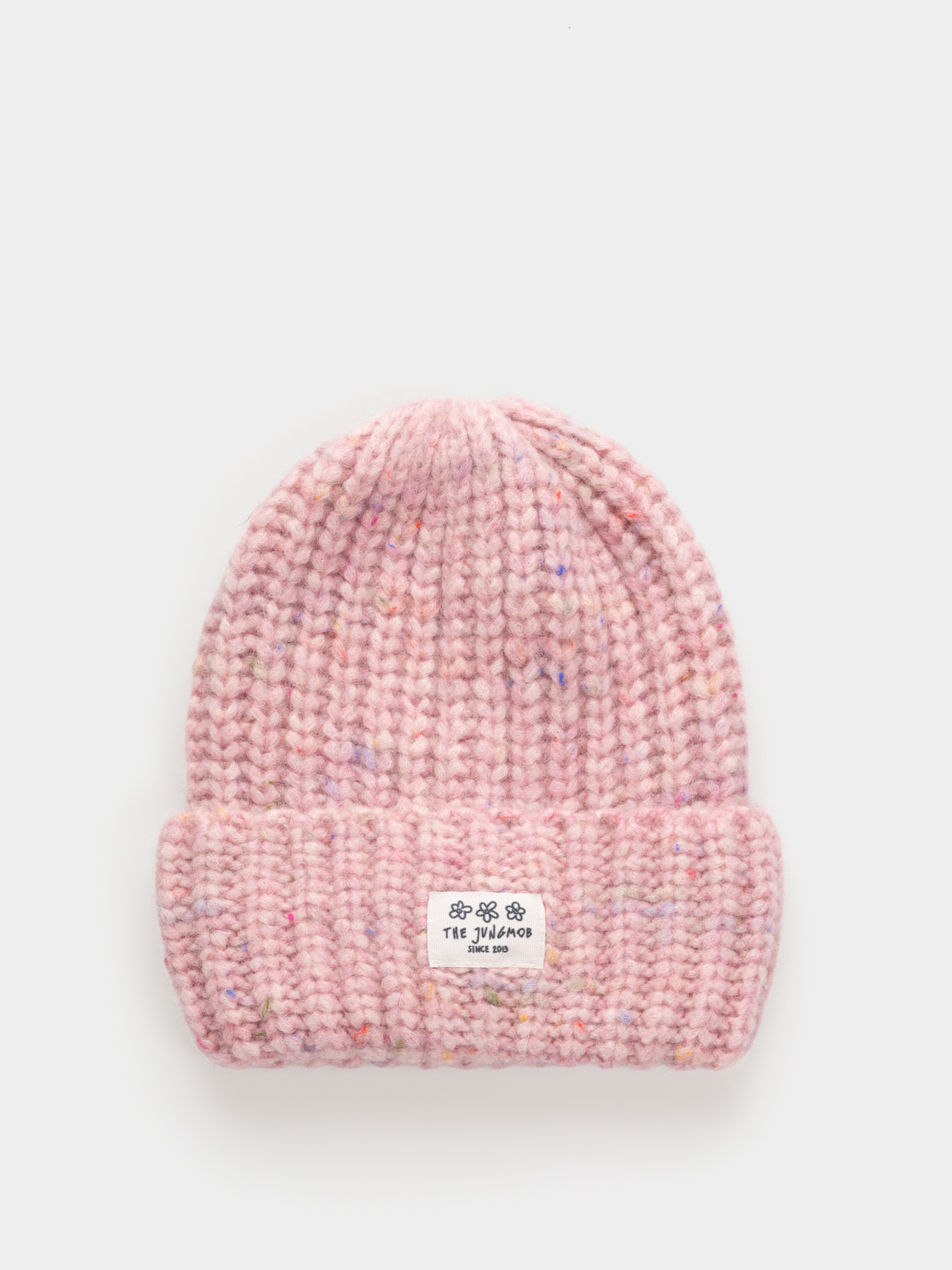Czapka zimowa Jungmob Alpaka (cupcake pink)