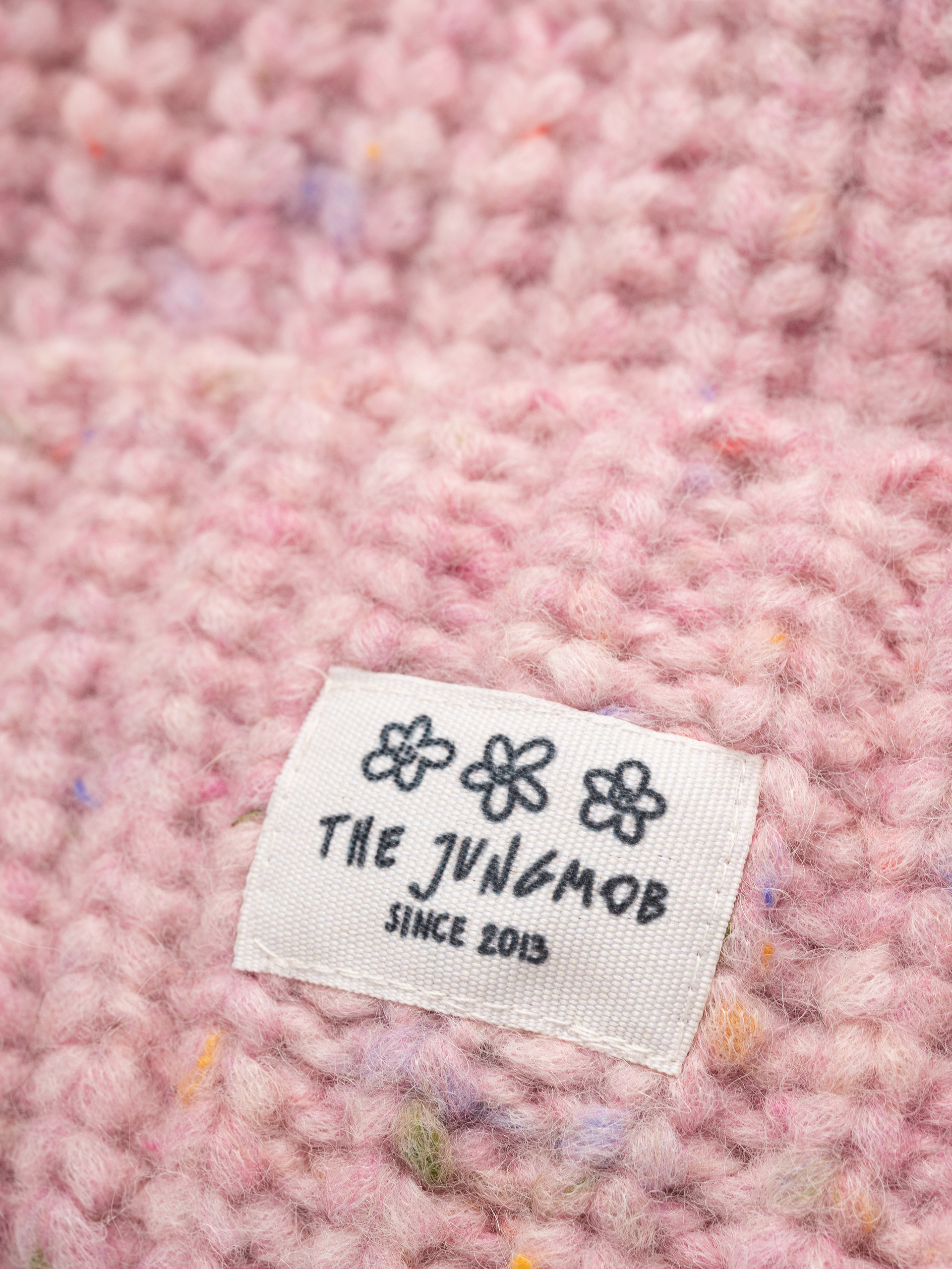 Czapka zimowa Jungmob Alpaka (cupcake pink)