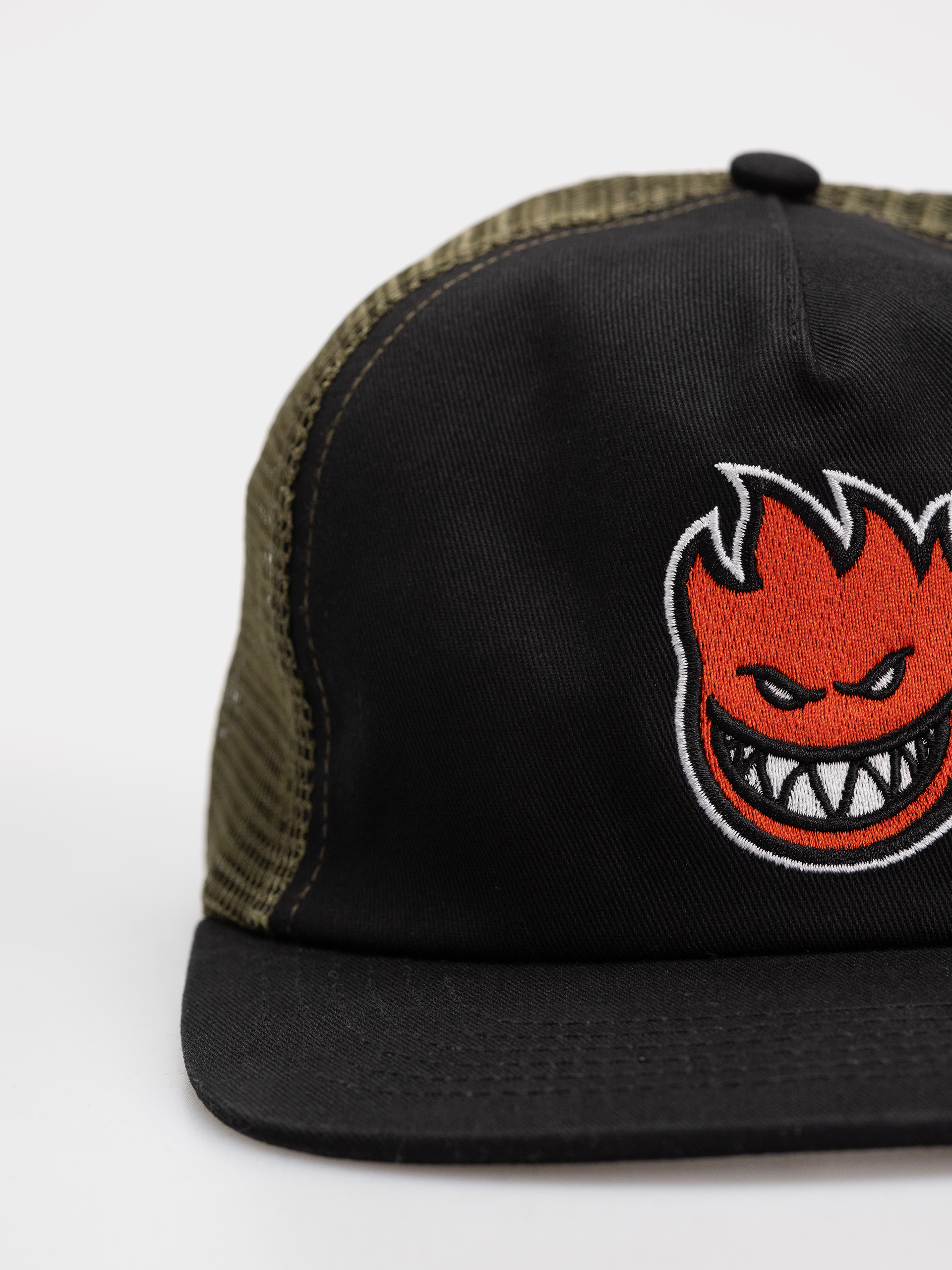 Czapka z daszkiem Spitfire Bighead Fill (black/olive)