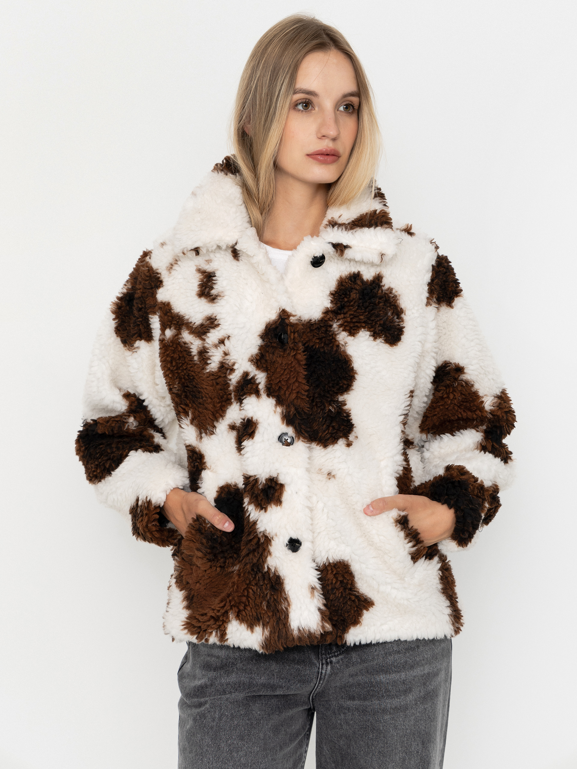 Kurtka OBEY Nolie Sherpa Wmn