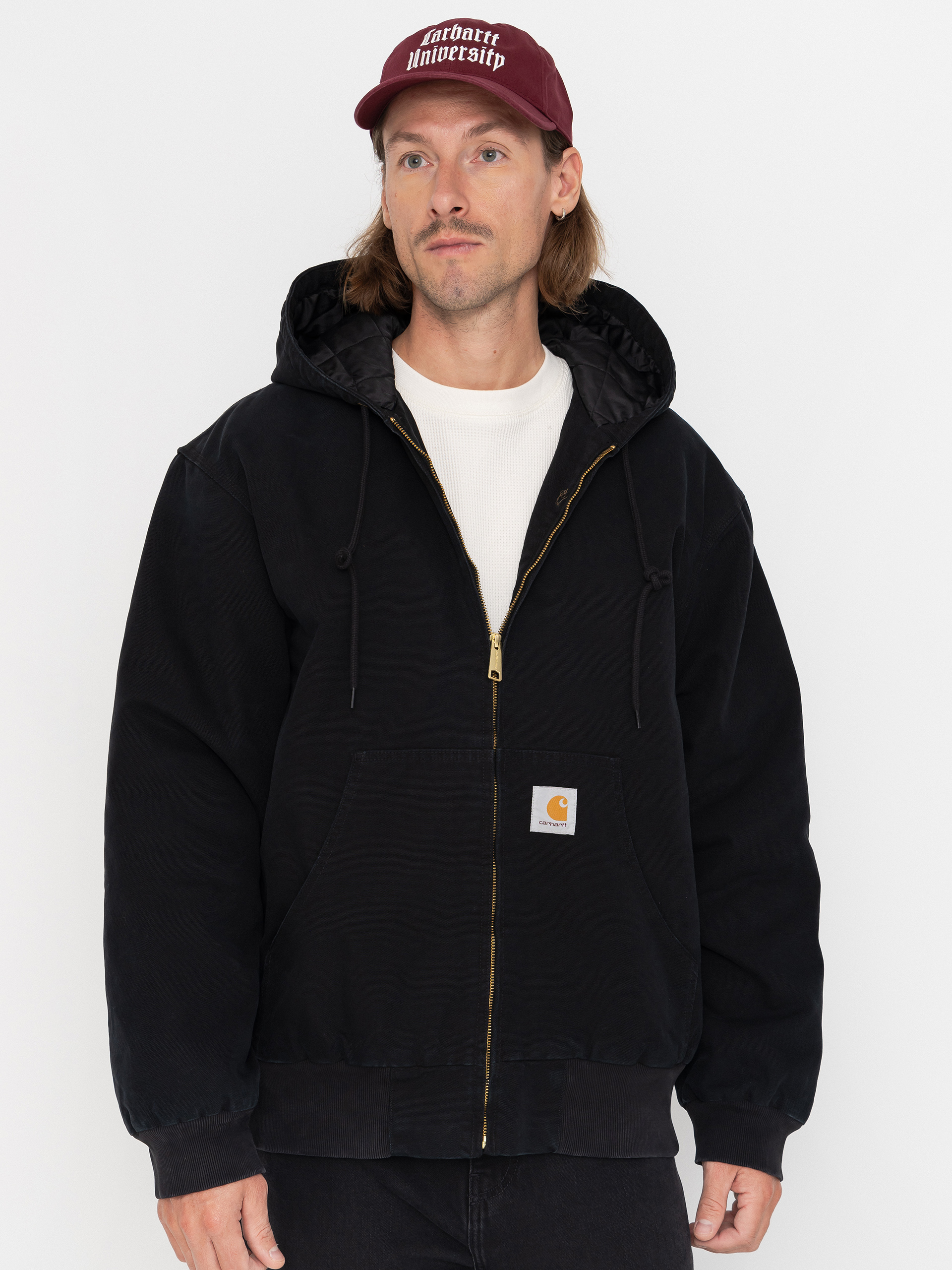Kurtka Carhartt WIP OG Active (black/stone canvas)