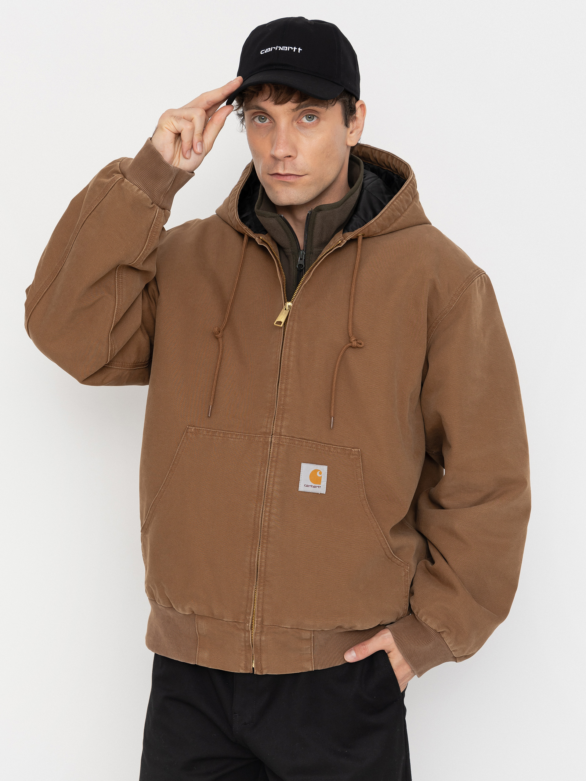 Kurtka Carhartt WIP OG Active (wip h brown/stone canvas)