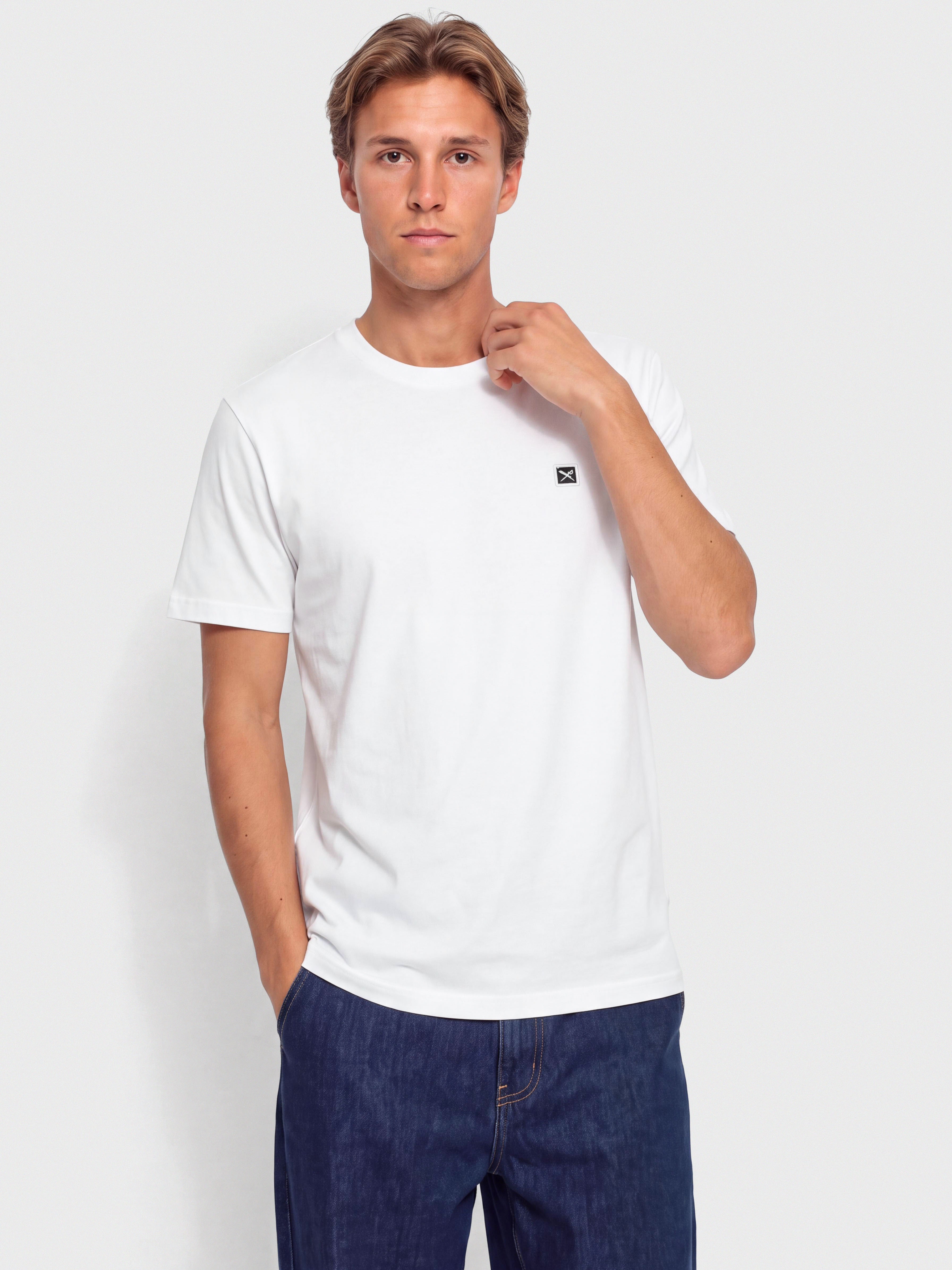 T-shirt Iriedaily Mini Patch (white)