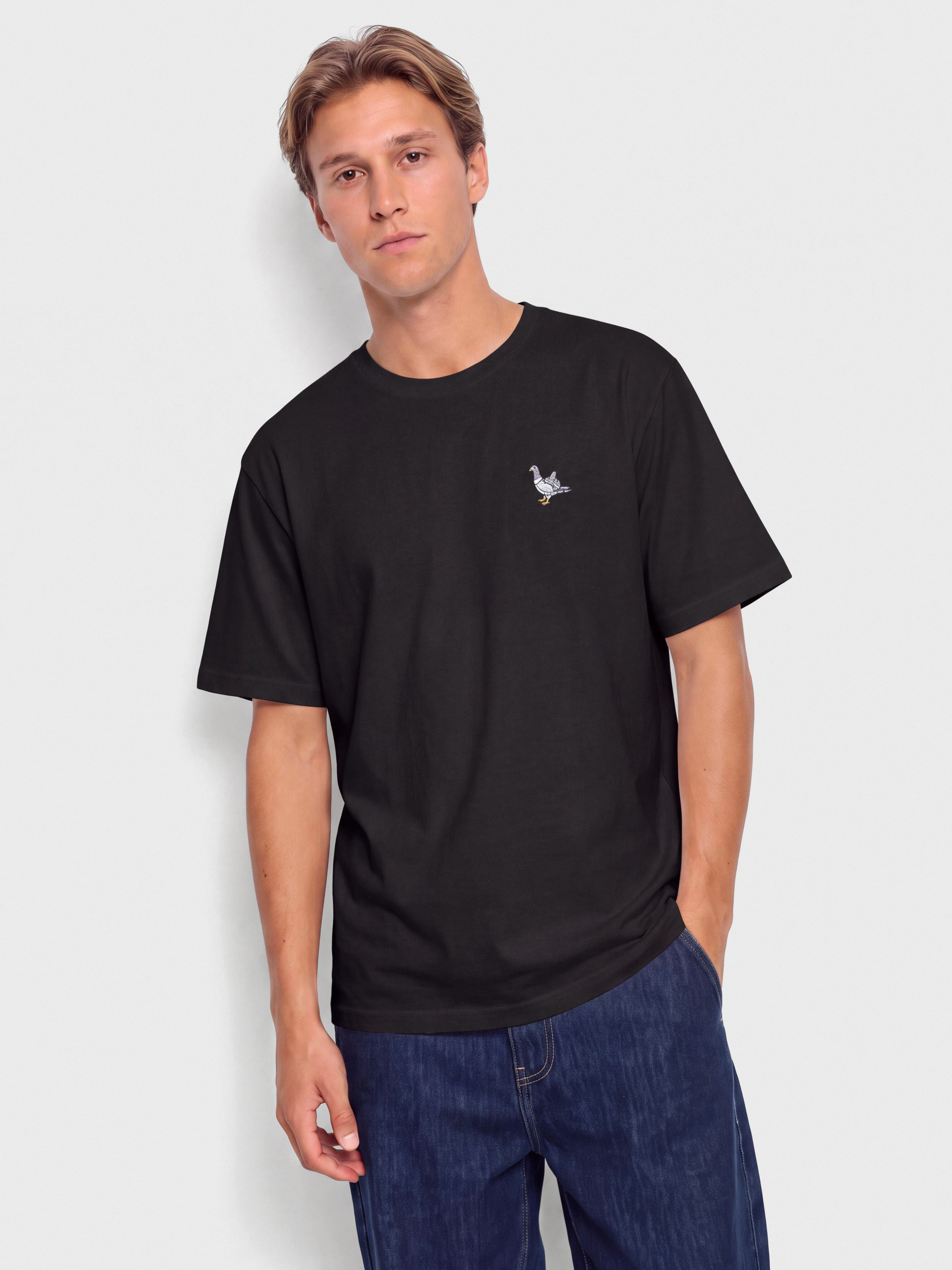 T-shirt Iriedaily Pigeon Finger (black)