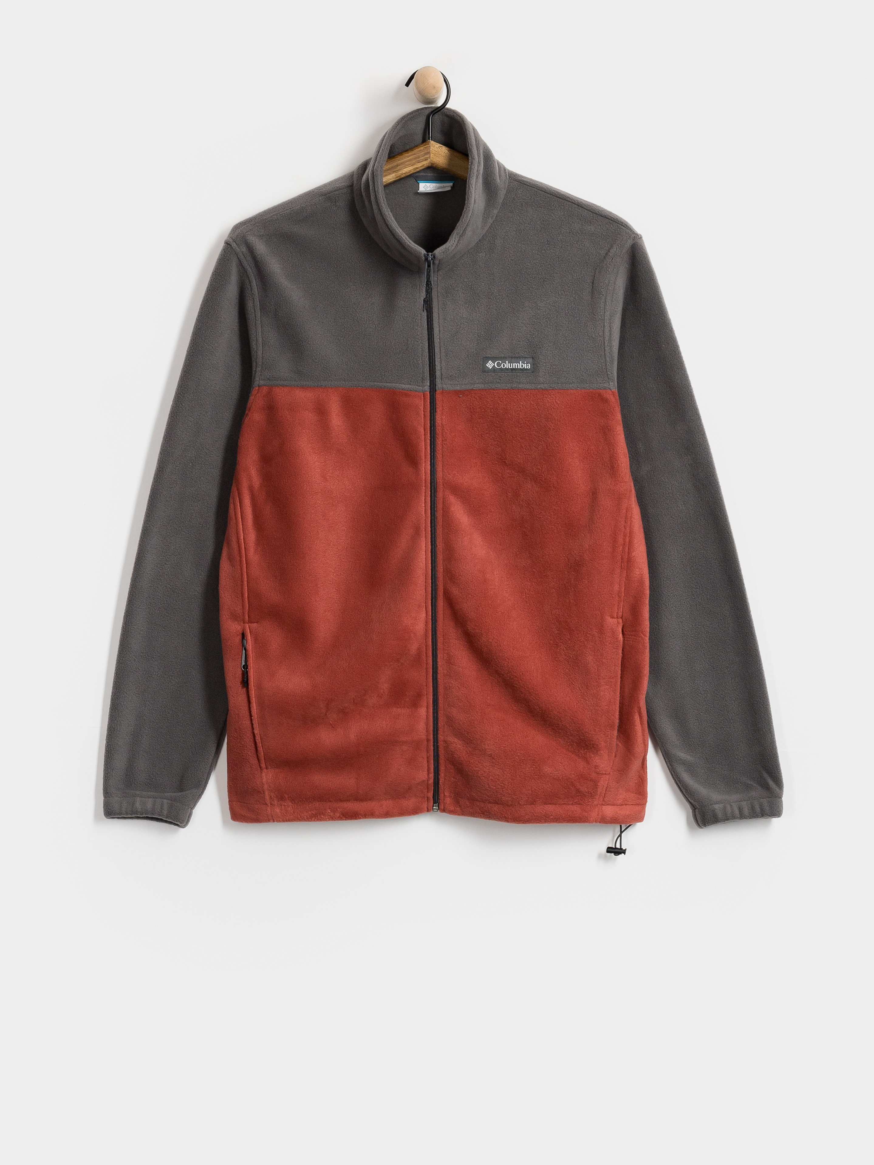 Męski Polar Columbia Steens Mountain Full Zip 2.0 (shark/red oxid)