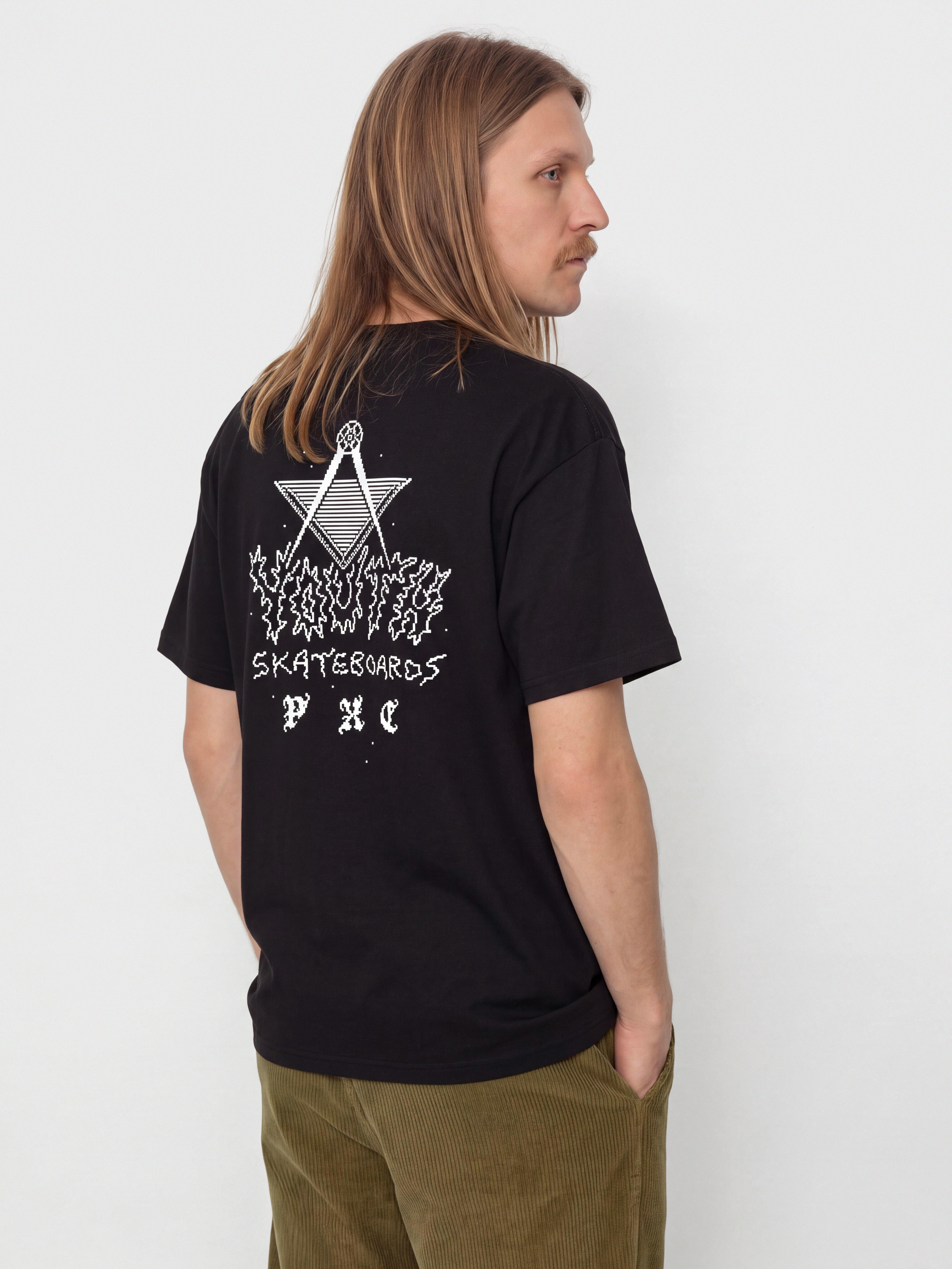 T-shirt Youth Skateboards Pxc X Barrier (black)