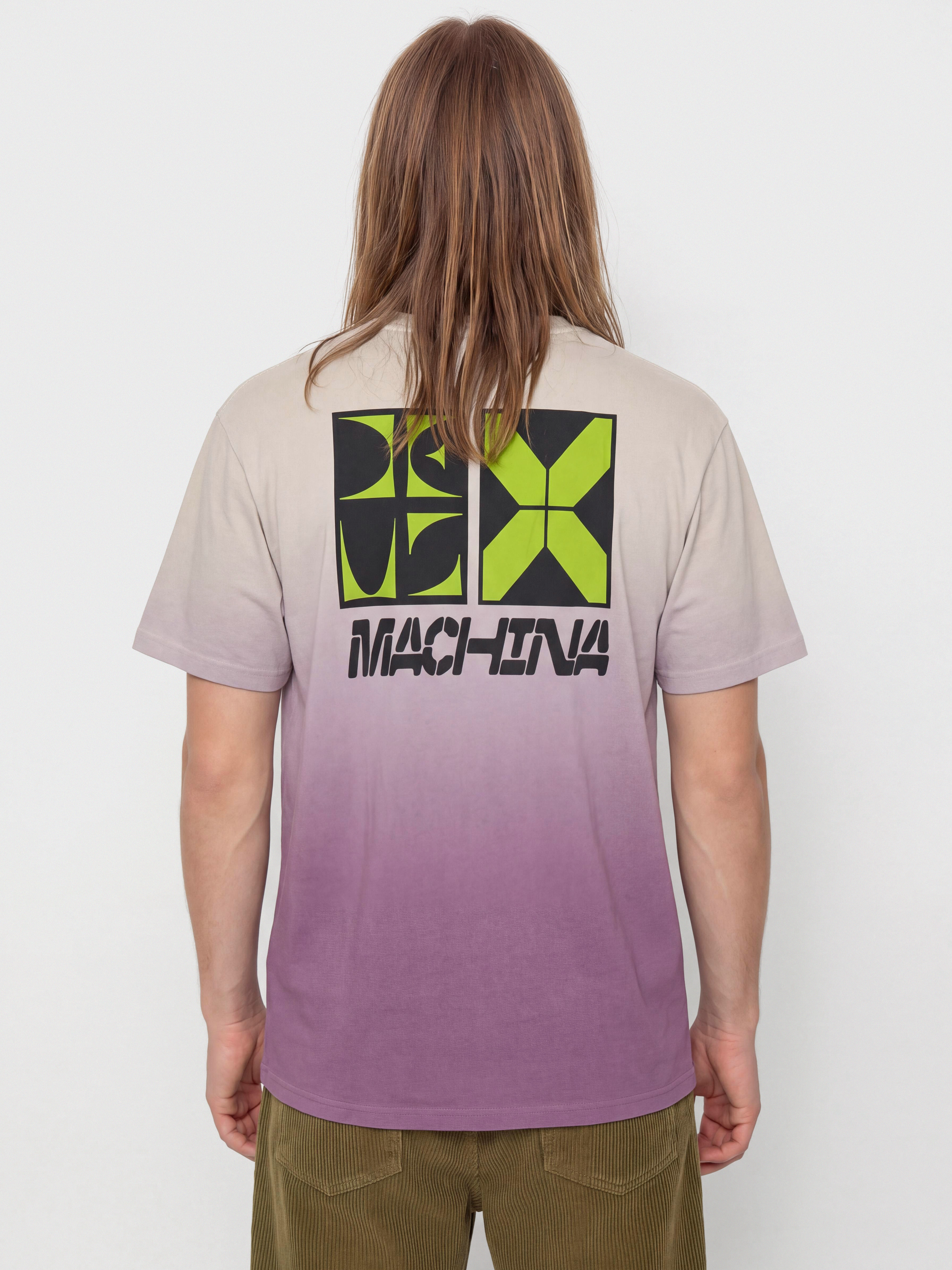T-shirt Deus Ex Machina Refractor (grape gradient)