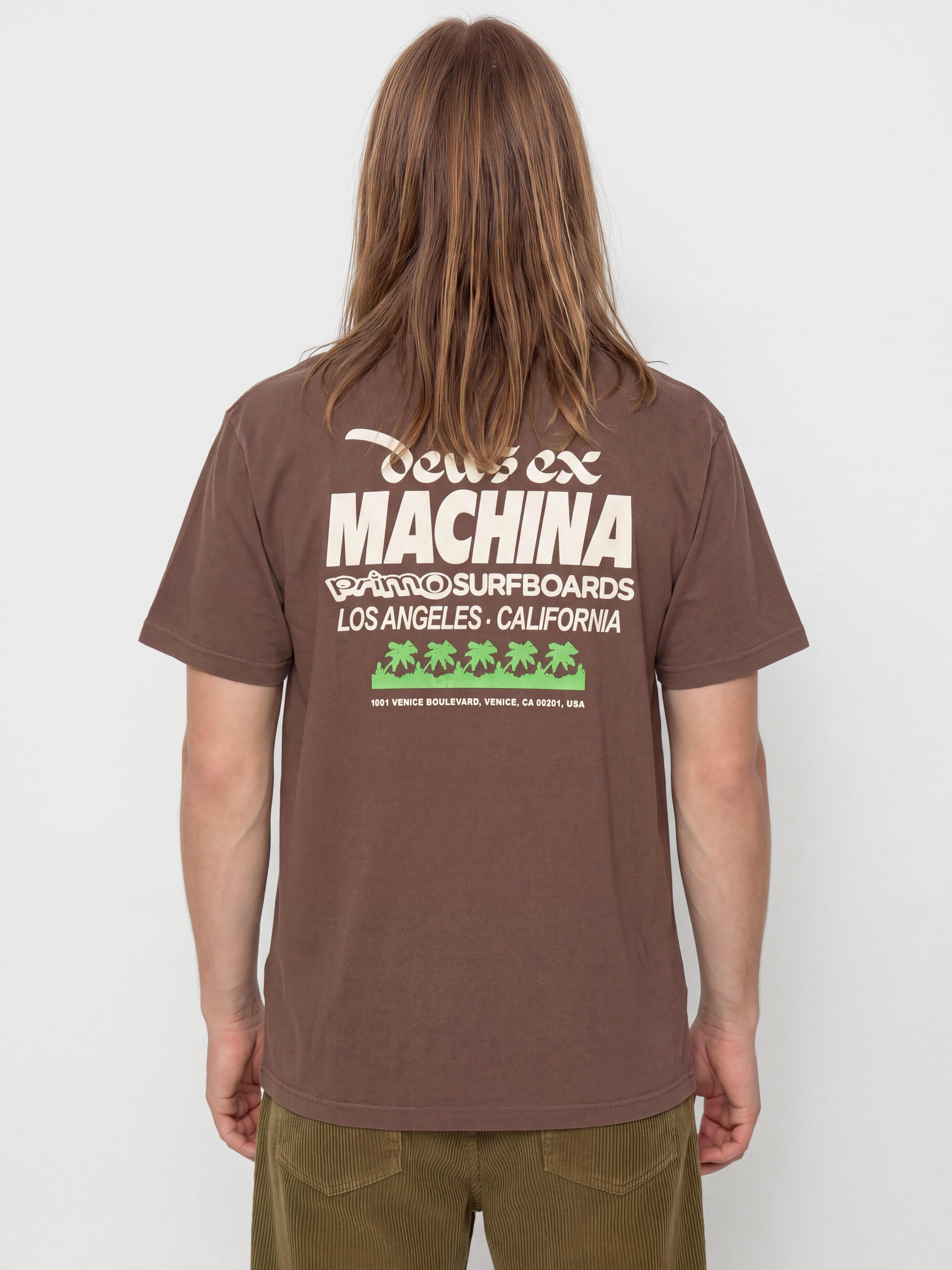 T-shirt Deus Ex Machina Primo (brown)