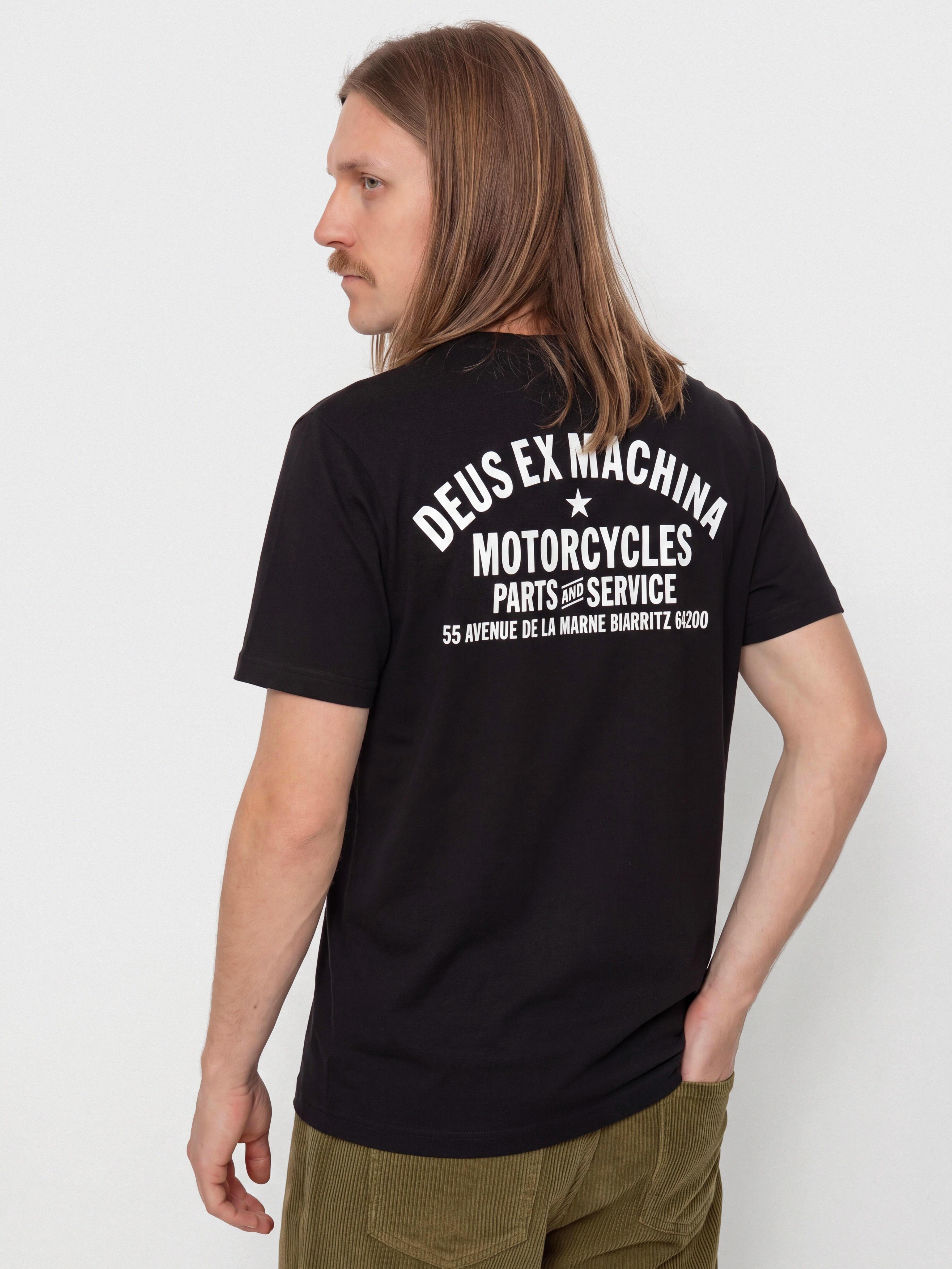 T-shirt Deus Ex Machina Biarritz Address