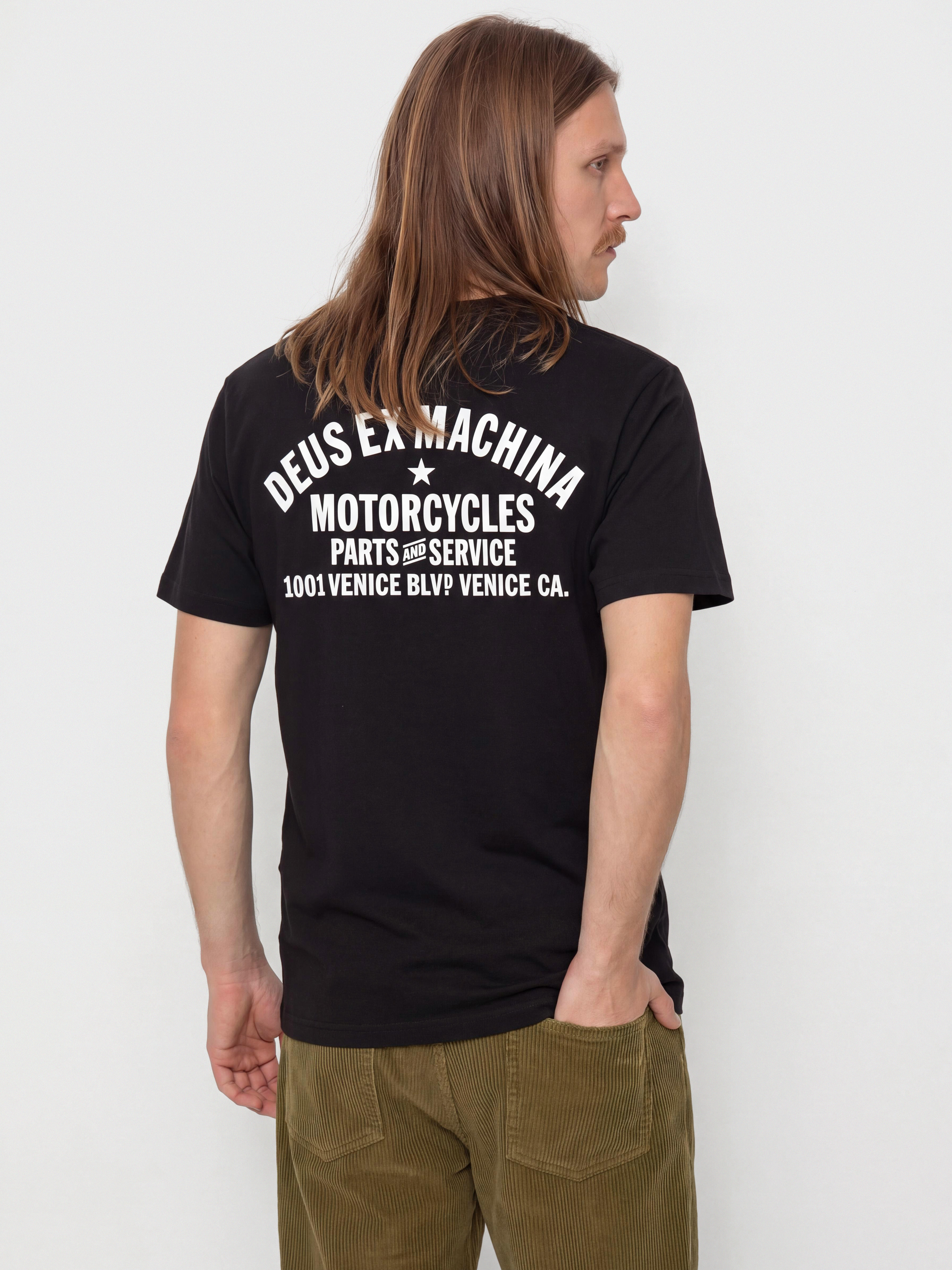 T-shirt Deus Ex Machina Venice Address (black)