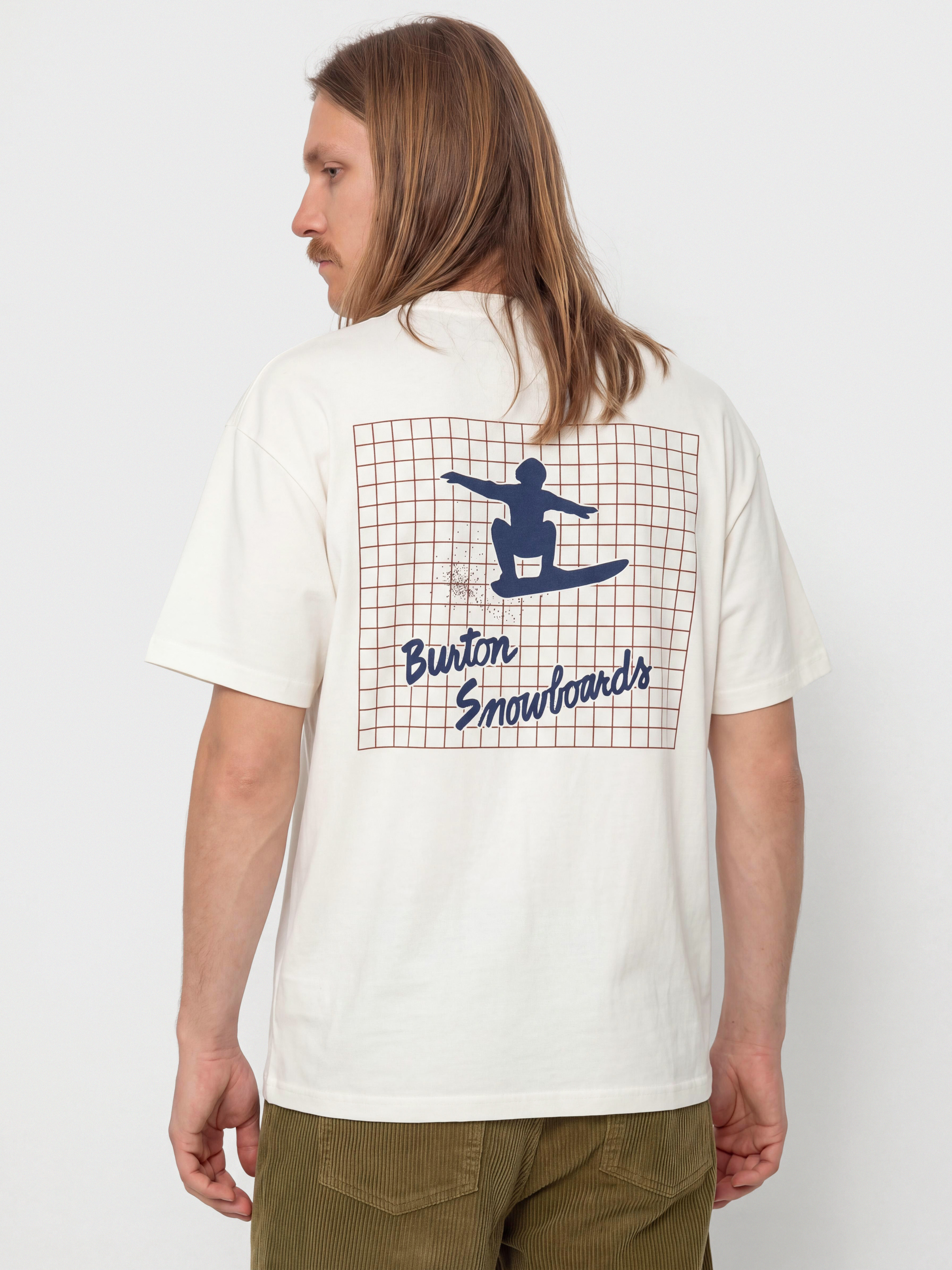 T-shirt Burton 80s (stout white)