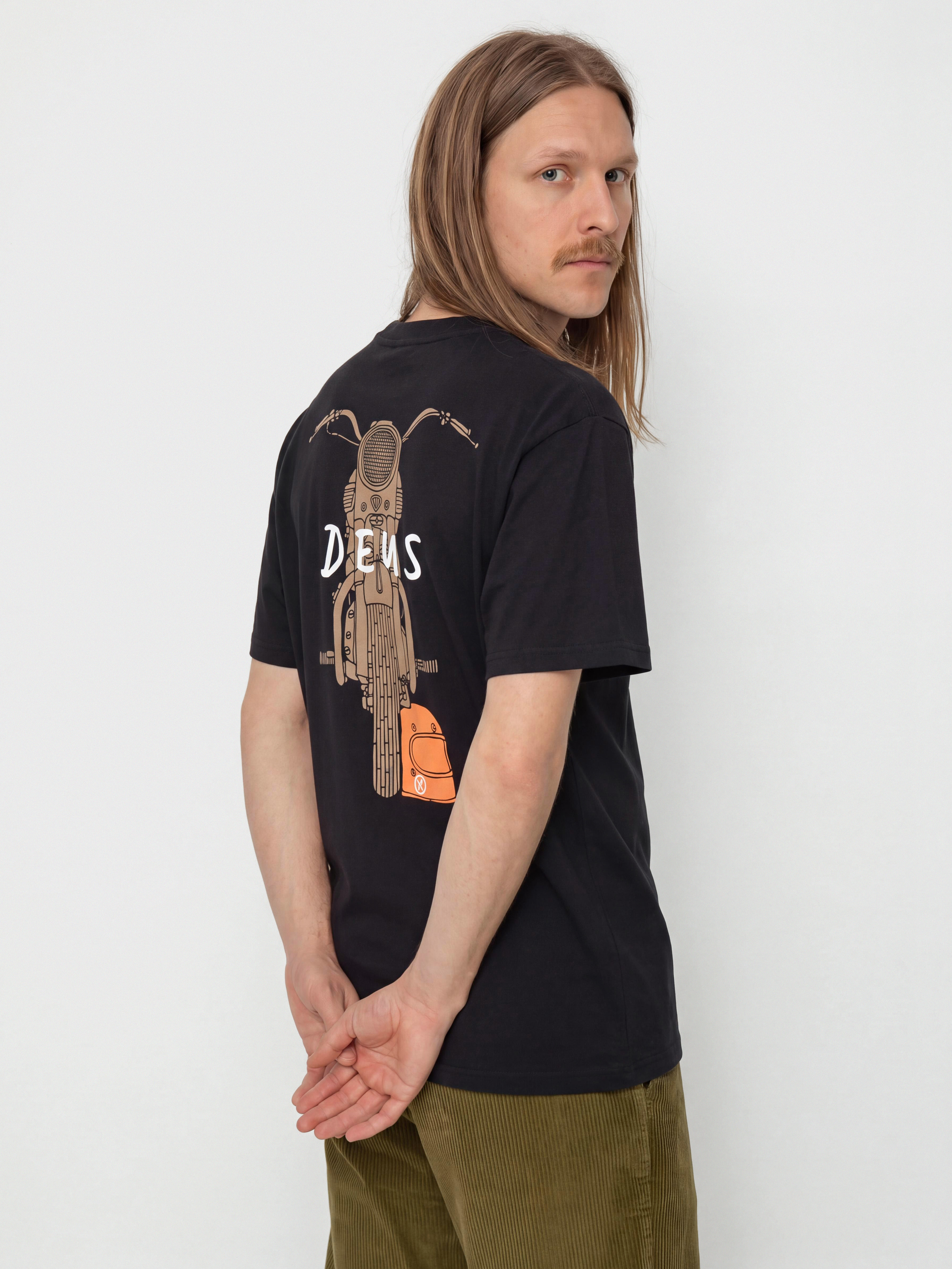 T-shirt Deus Ex Machina Frontage (black)