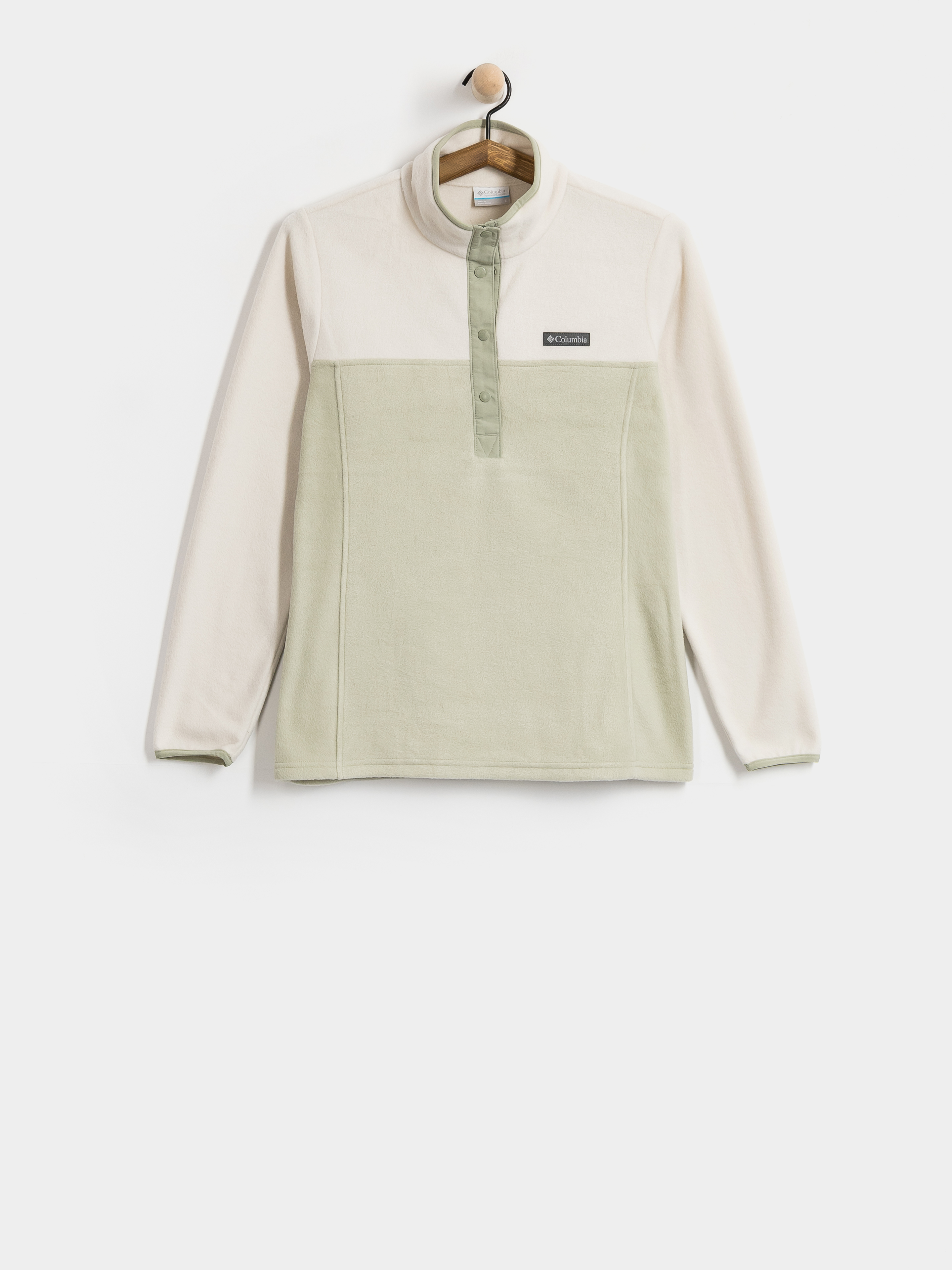 Damski Polar Columbia Benton Springs 1/2 Snap Pull Over II (safari/dark stone)