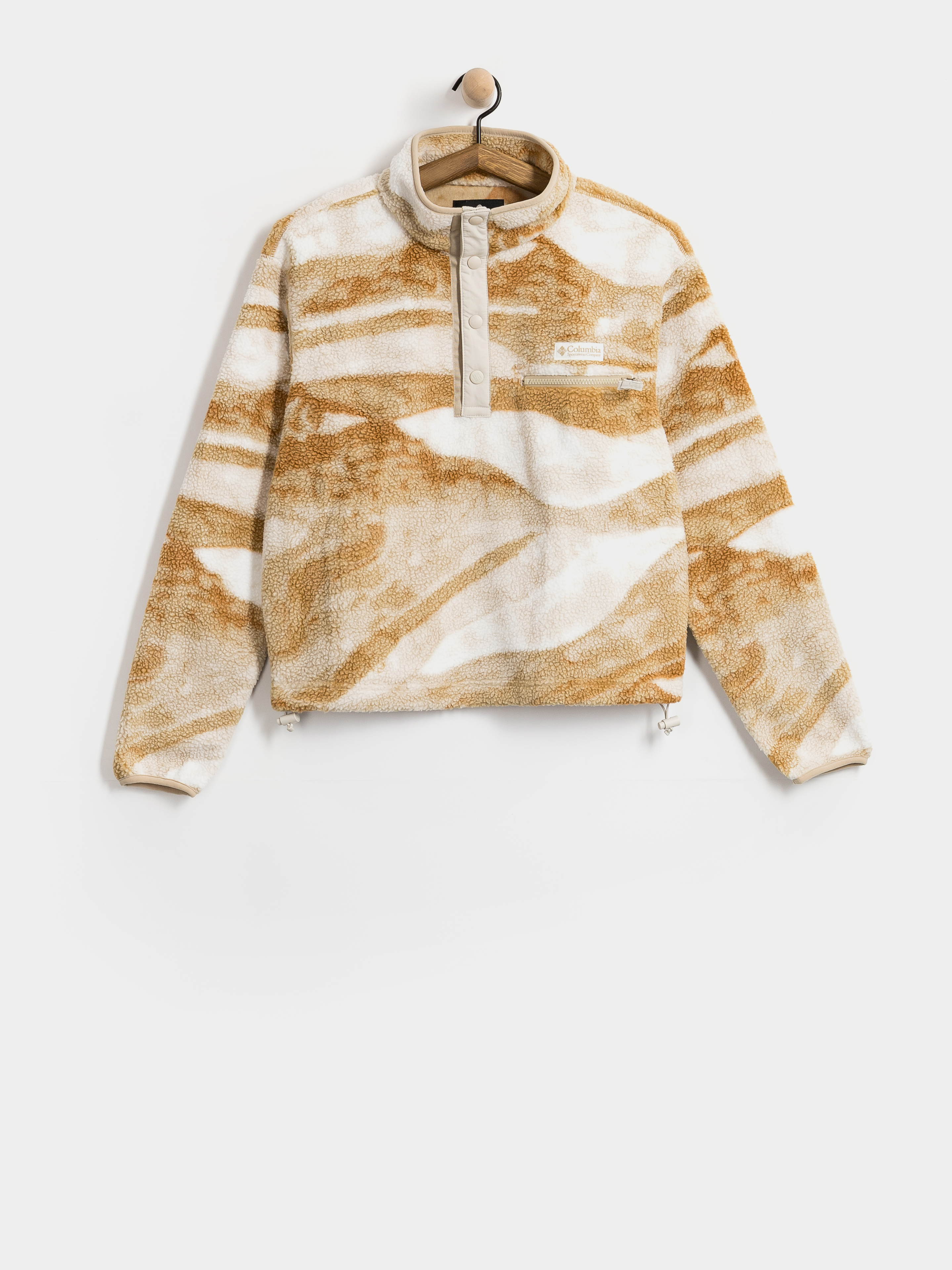 Polar Columbia Helvetia II Printed Cropped Half Snap Wmn