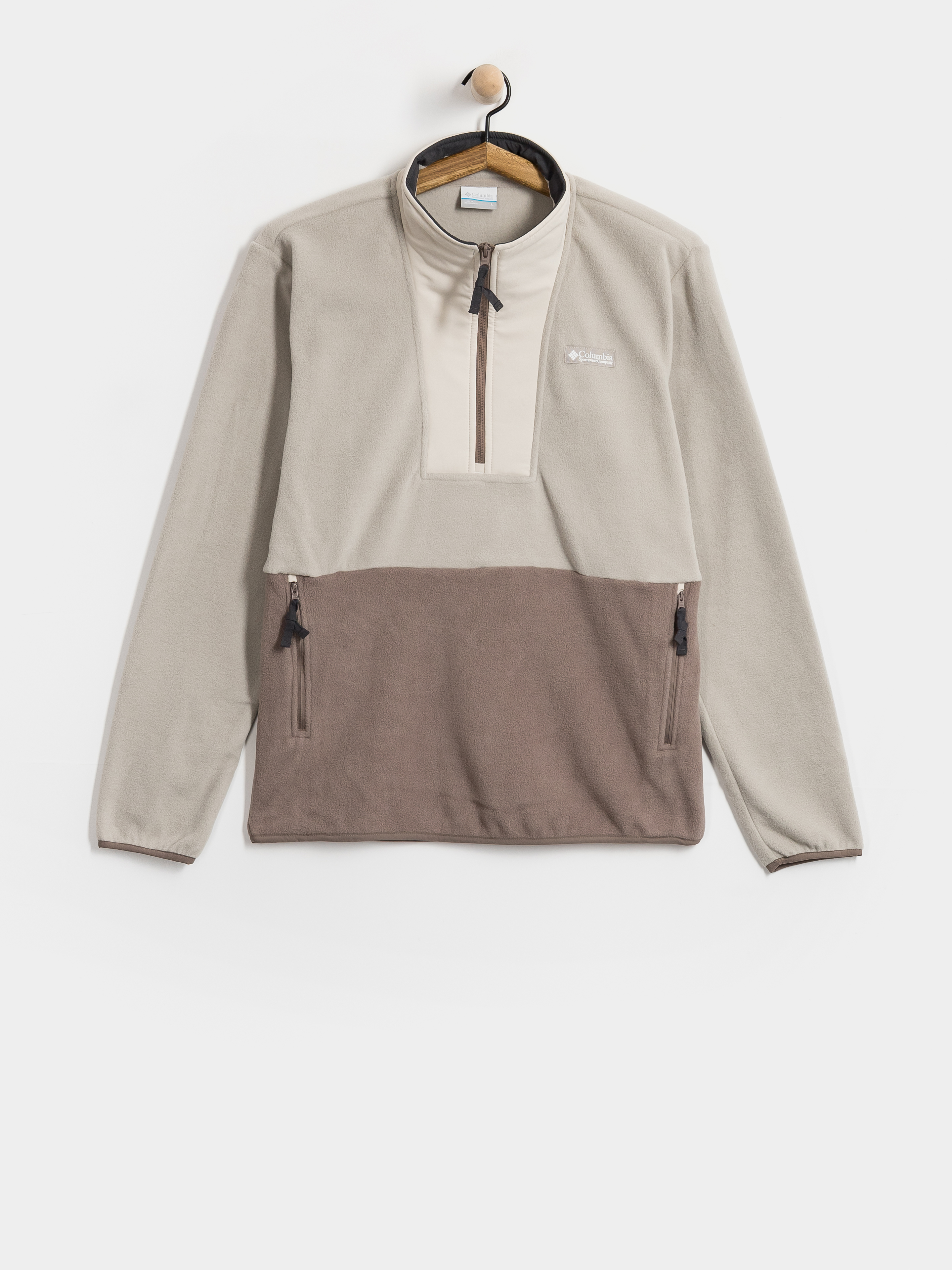 Męski Polar Columbia Sequoia Grove II Half Zip (flint grey/iron)