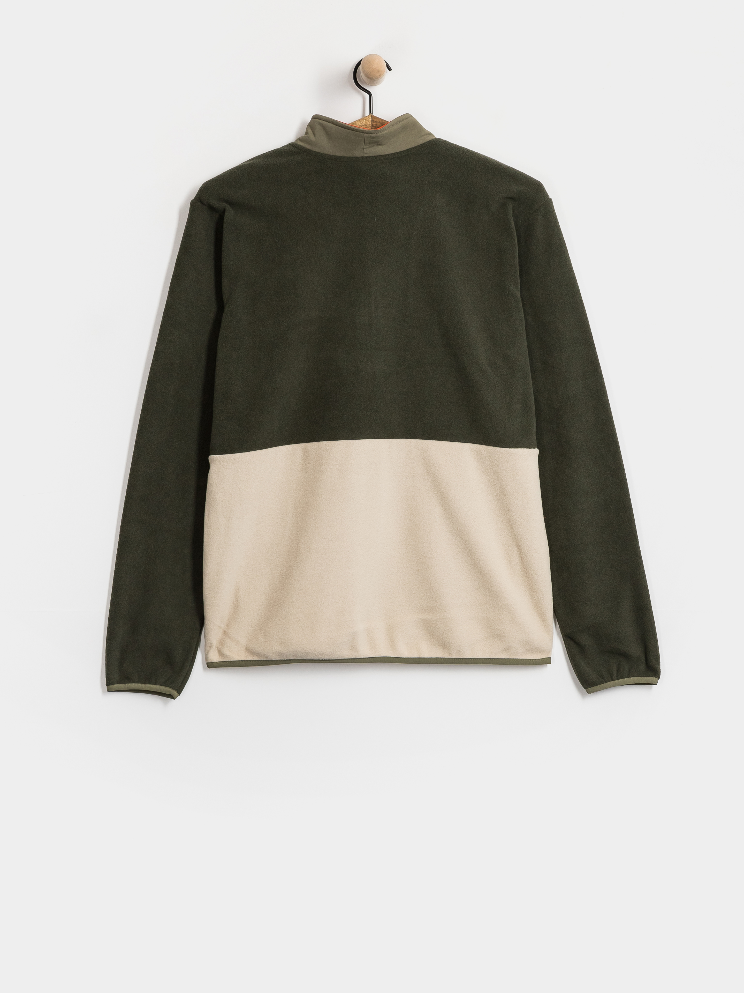 Męski Polar Columbia Sequoia Grove II Half Zip (greenscape/anccient fossil)