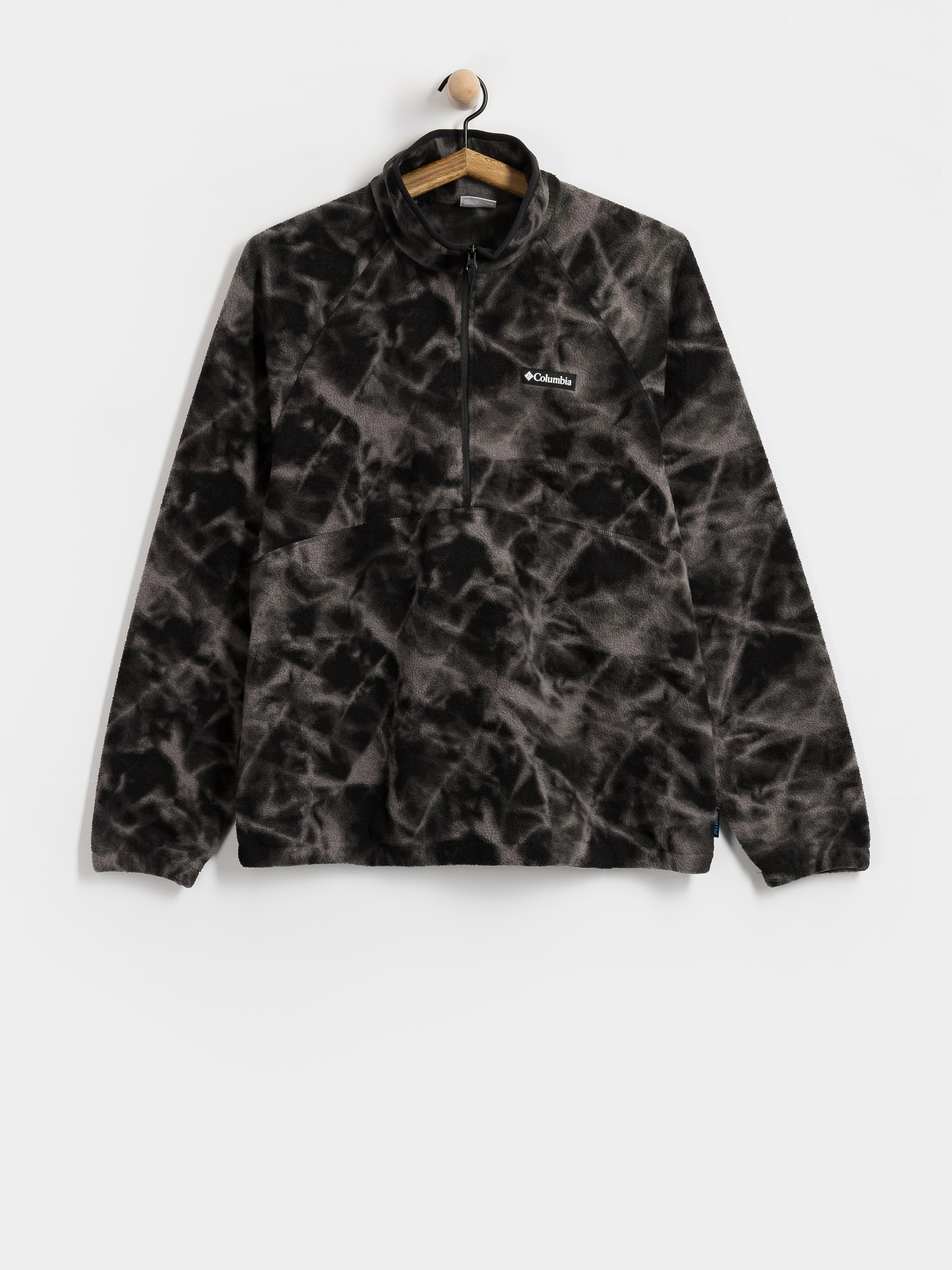 Męski Polar Columbia Timber Crest MTR Printed Half Zip (black/icypeaks)