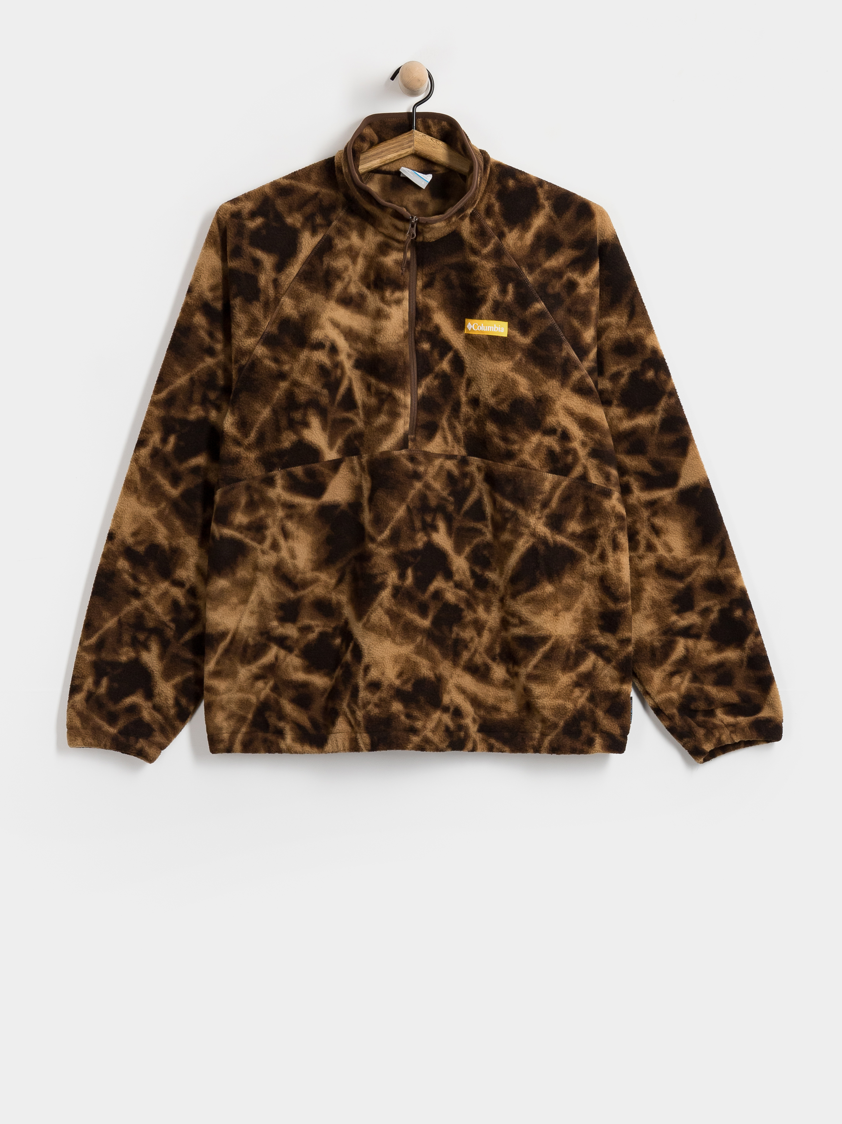 Polar Columbia Timber Crest MTR Printed Half Zip (tobacco/icypeaks)