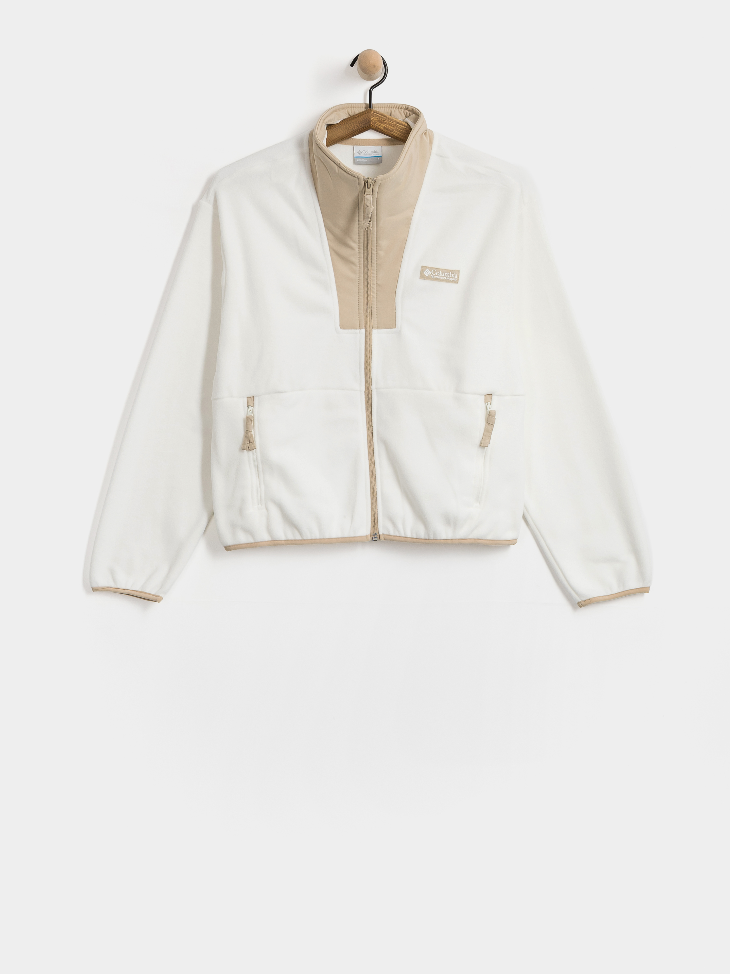 Damski Polar Columbia Sequoia Grove II Full Zip (sea salt/ancient fossil)