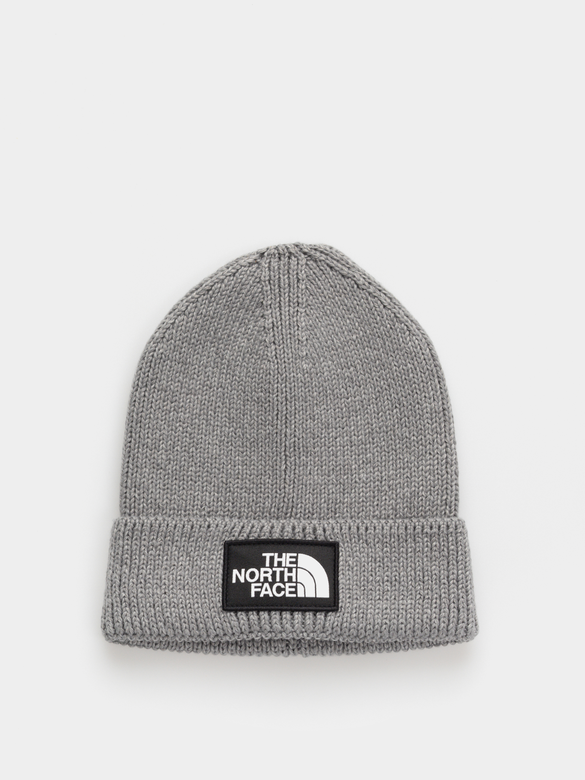 Czapka zimowa The North Face Tnf Logo Box Cuffed (tnf medium grey heather)