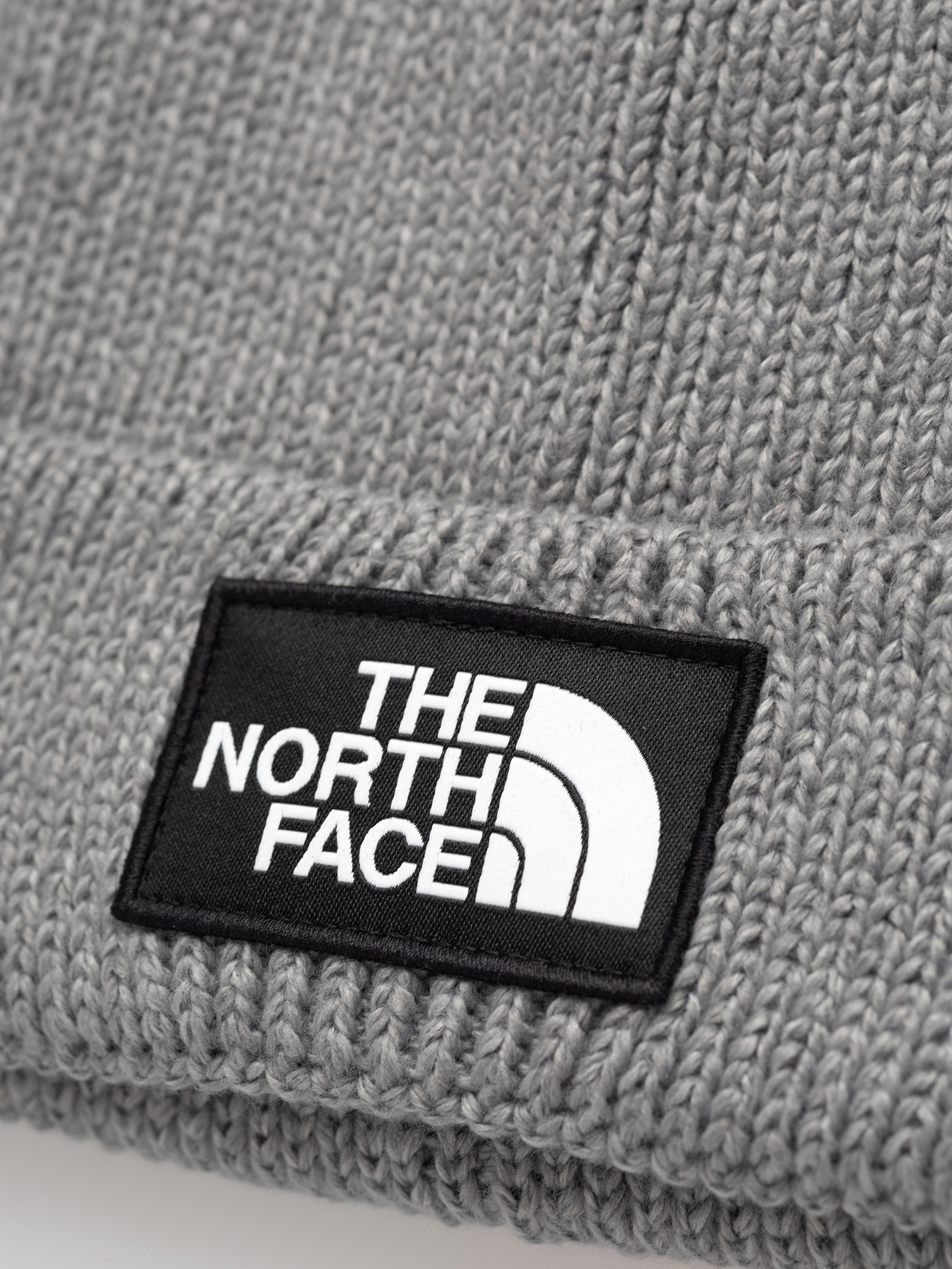 Czapka zimowa The North Face Tnf Logo Box Cuffed (tnf medium grey heather)