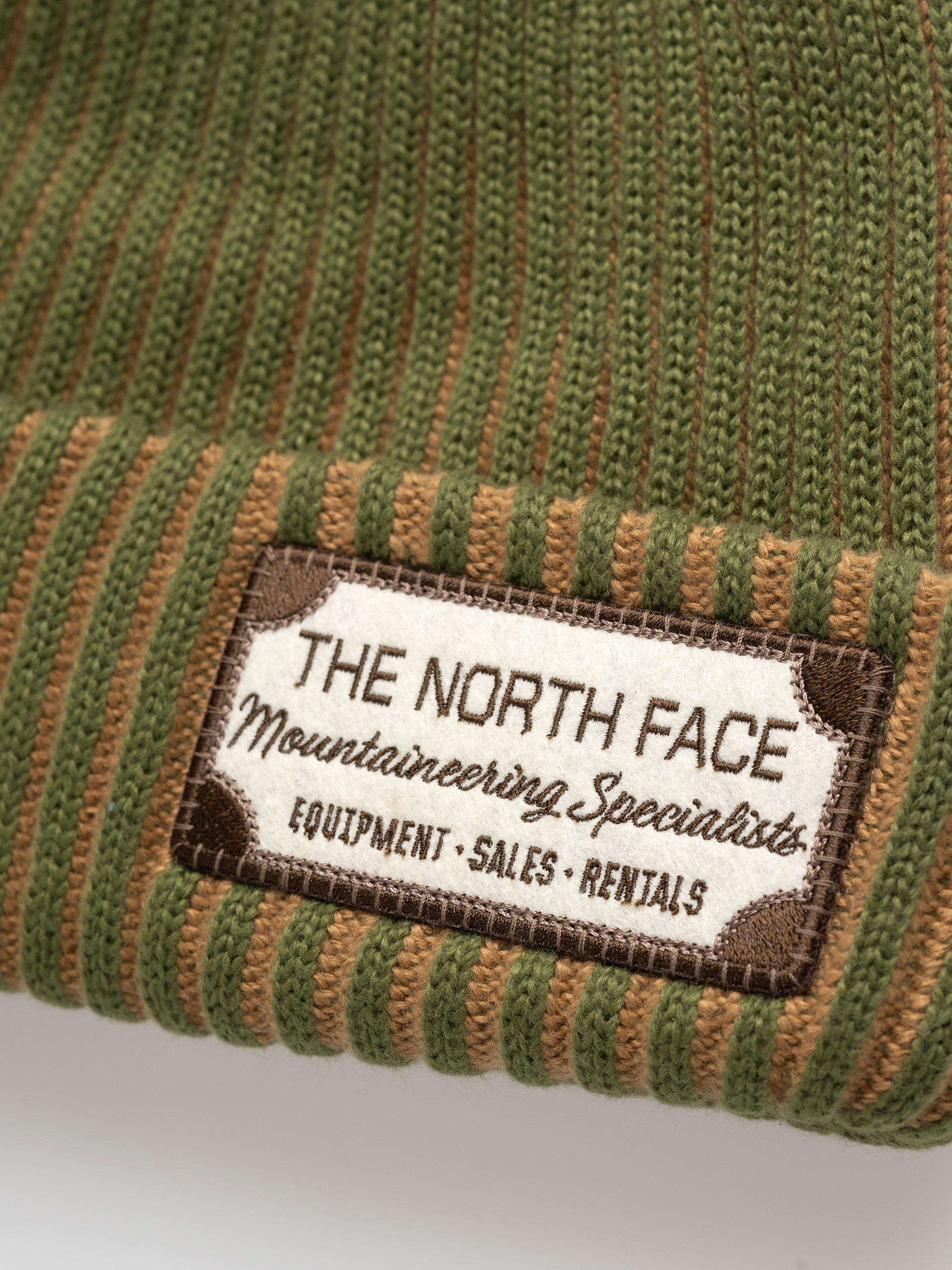 Czapka zimowa The North Face Salty Lined Se (woodland green/mountain)
