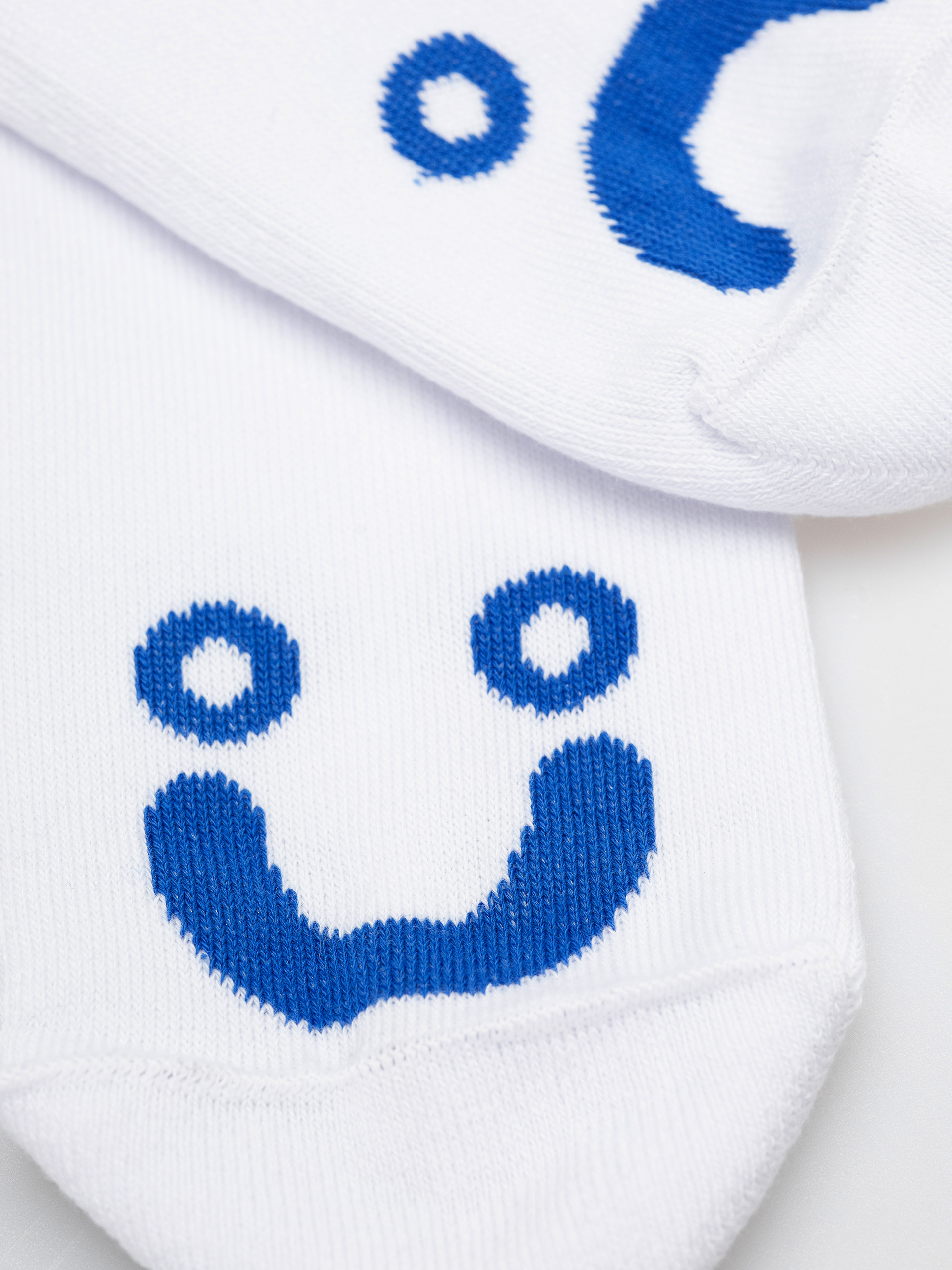 Skarpetki Polar Skate Happy Sad (white/blue)