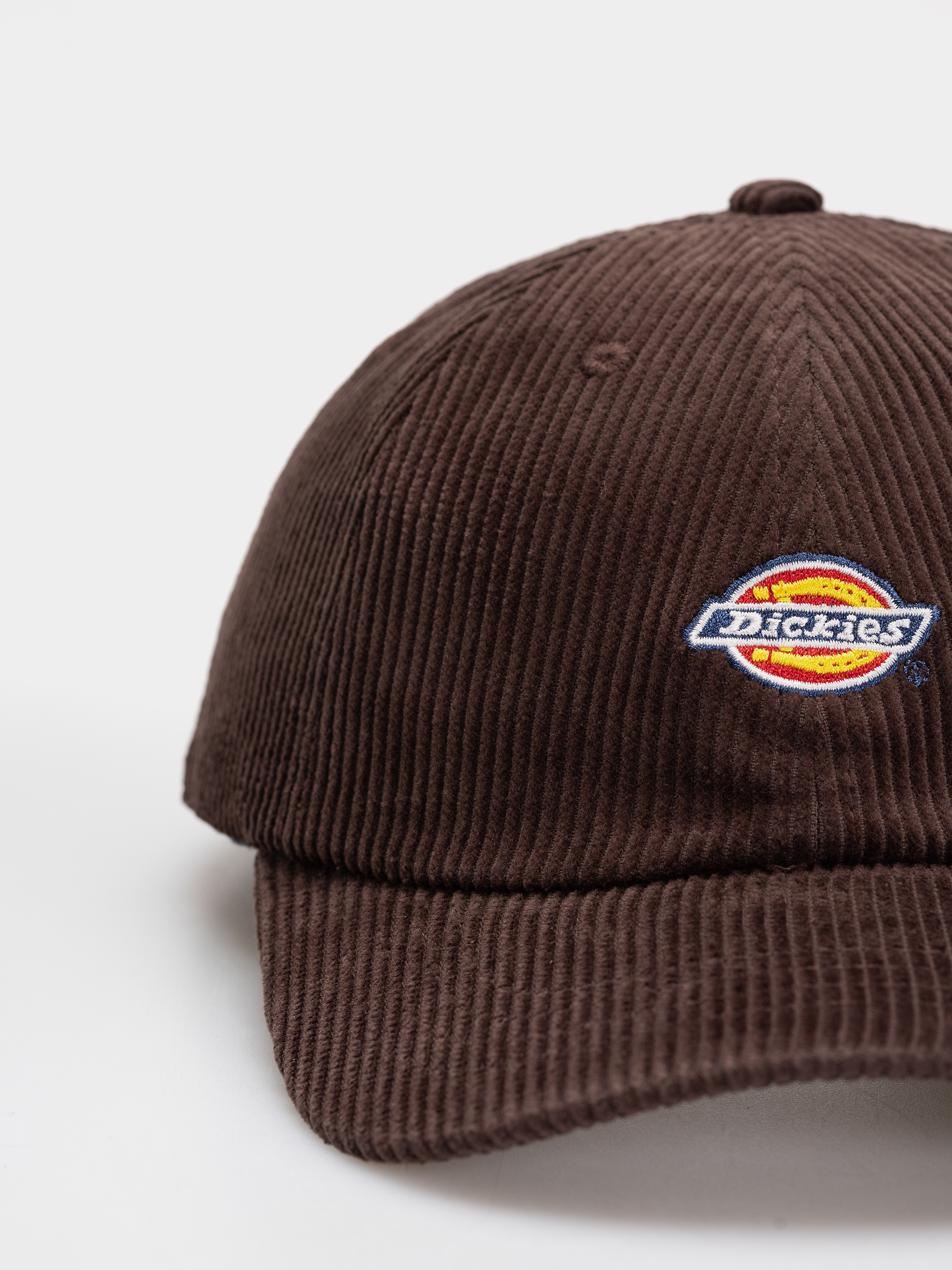Czapka z daszkiem Dickies Hardwick Corduroy (chocolate brown)