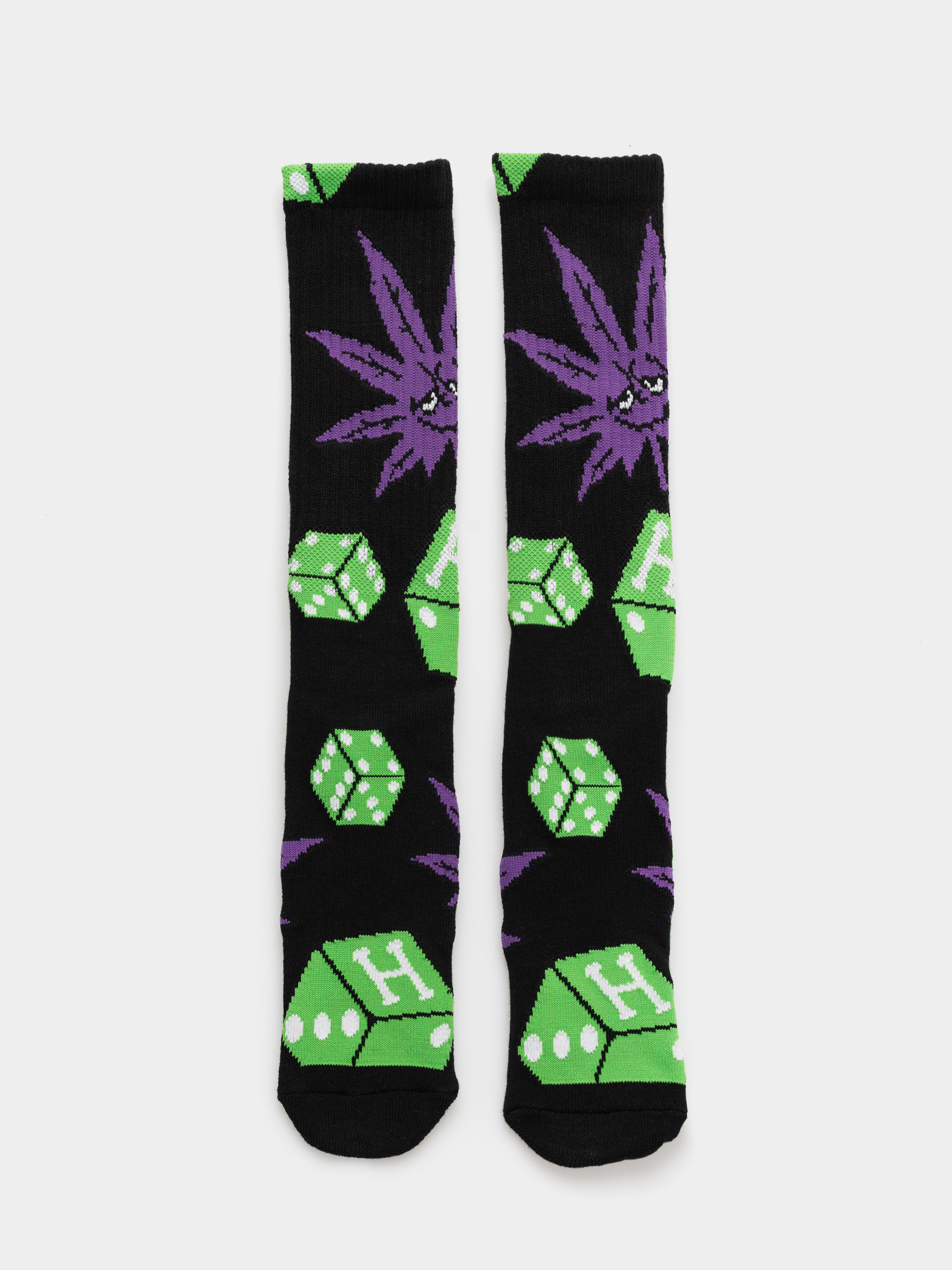 Skarpetki HUF Dice Buddy Crew (black)