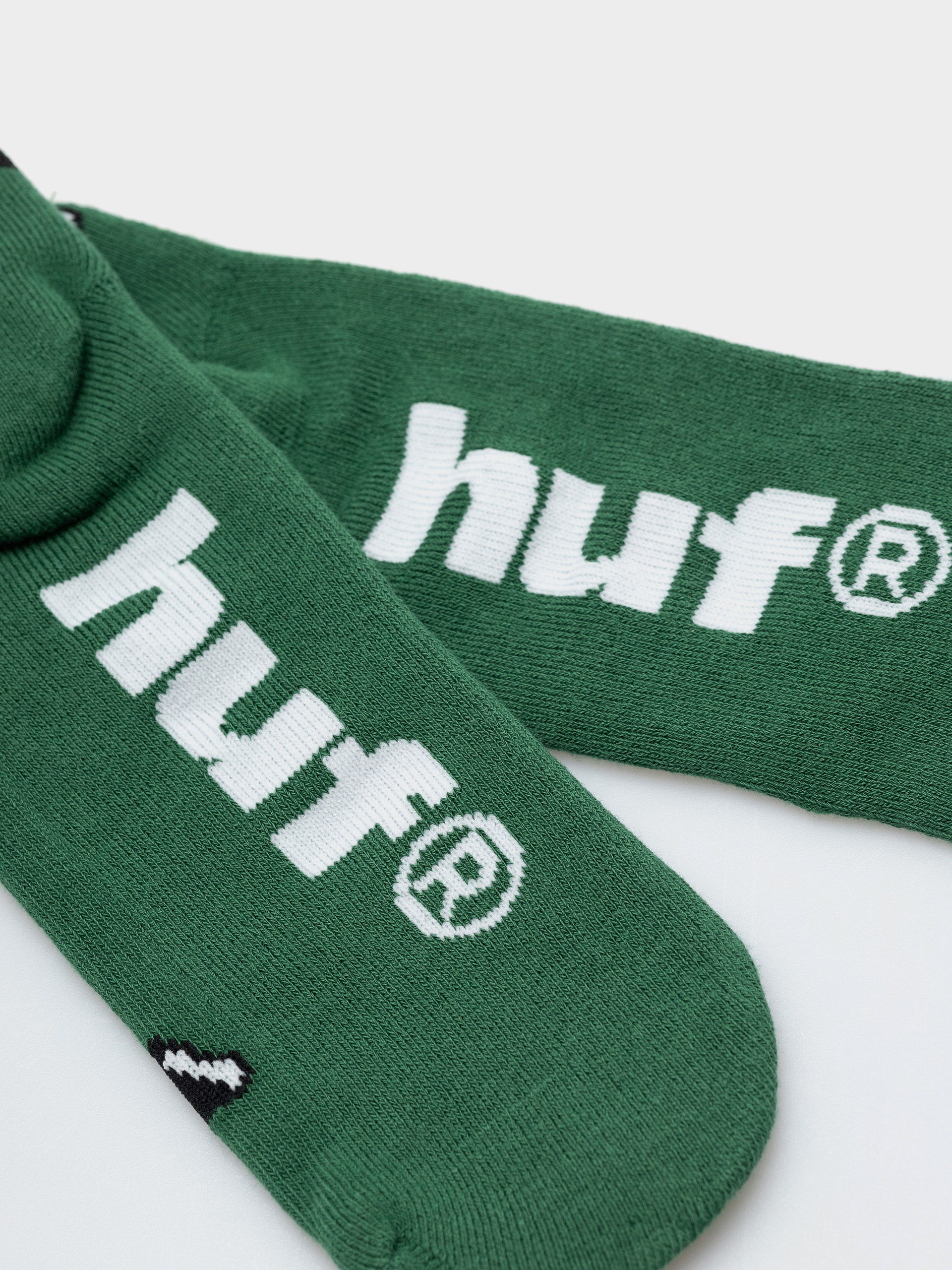 Skarpetki HUF Moo Crew (green)