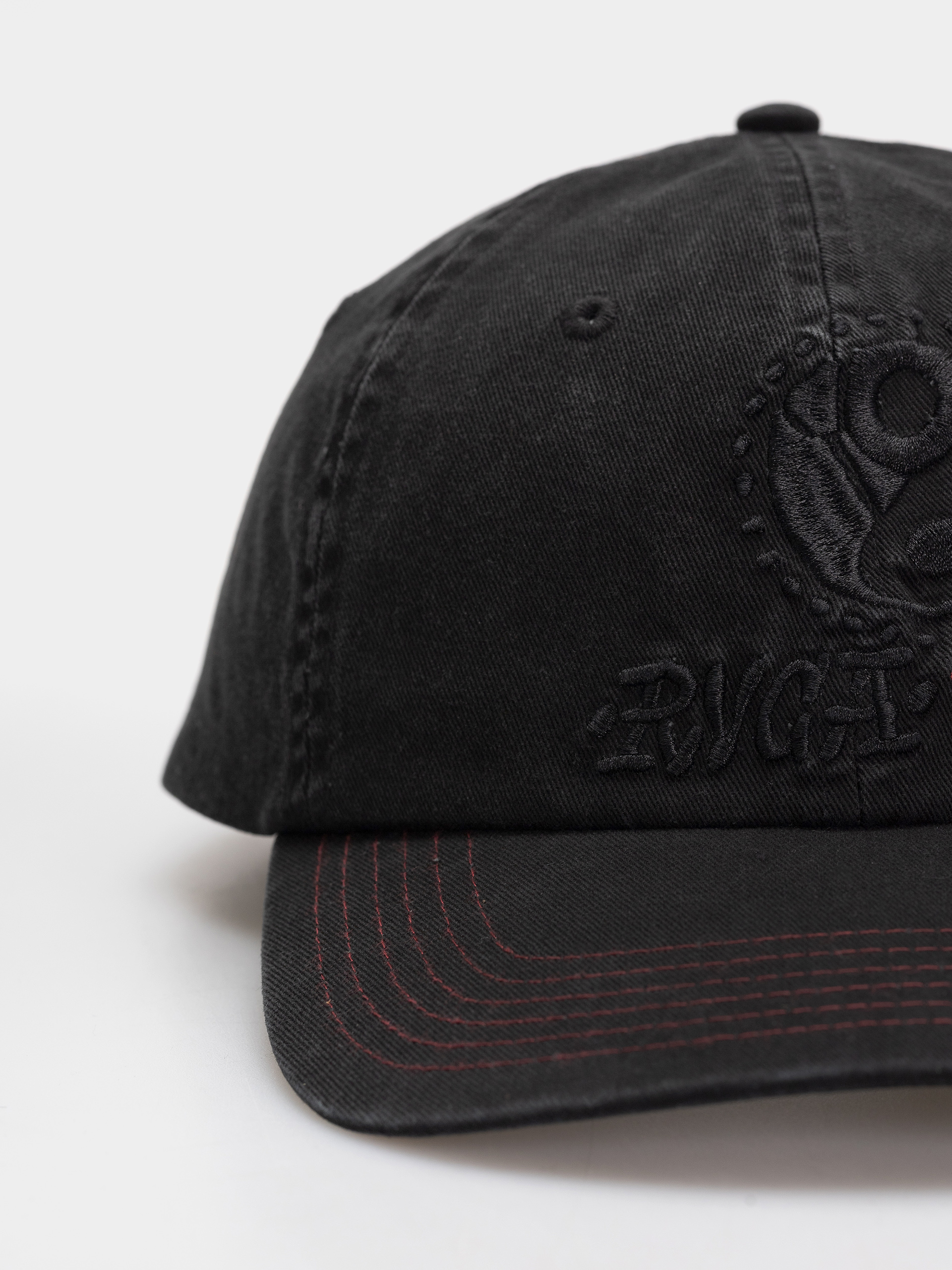 Czapka z daszkiem RVCA Dallas Ying Yang Cap (pirate black)