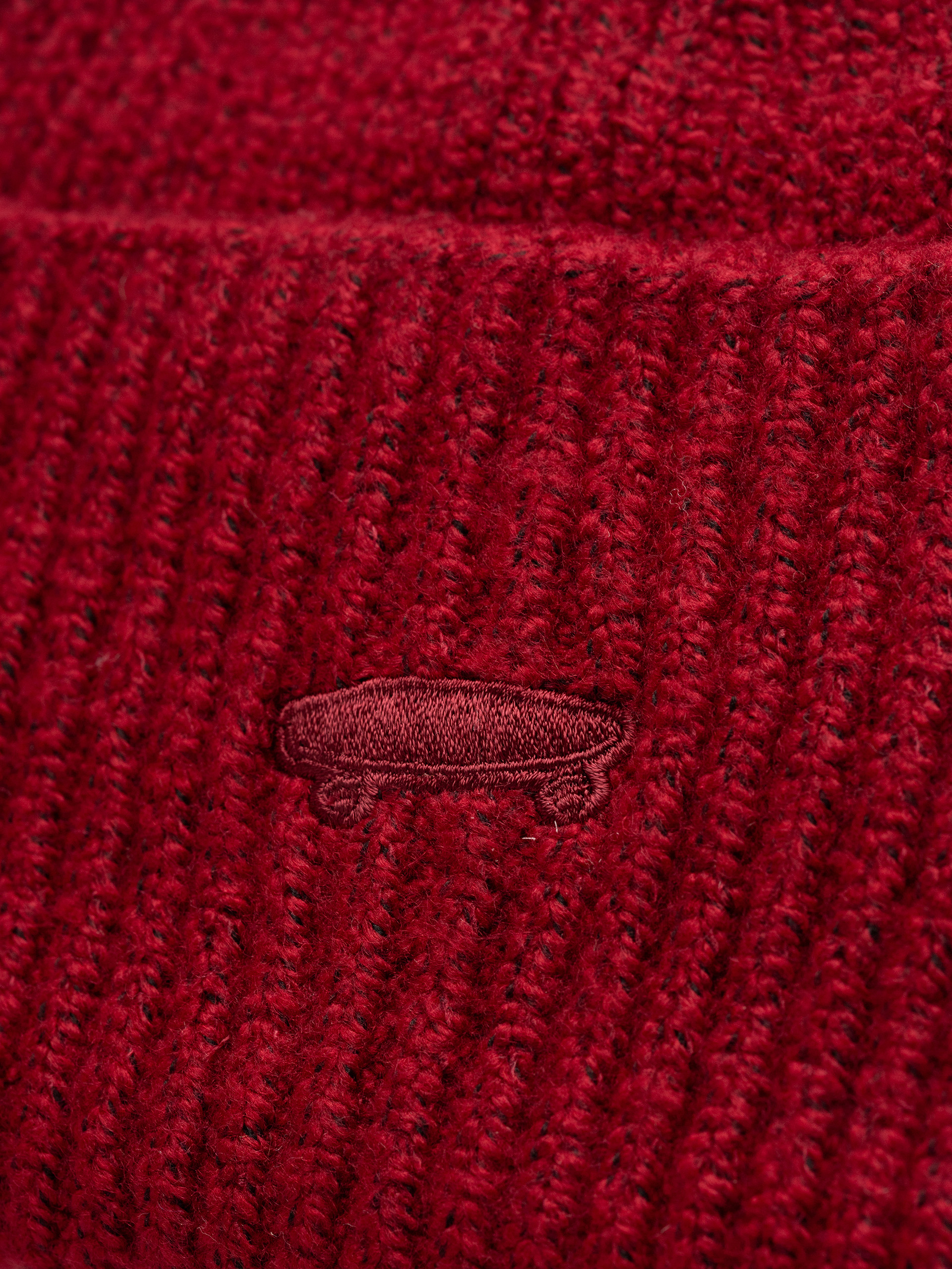 Czapka zimowa Vans Densmore Wide (bordeaux)