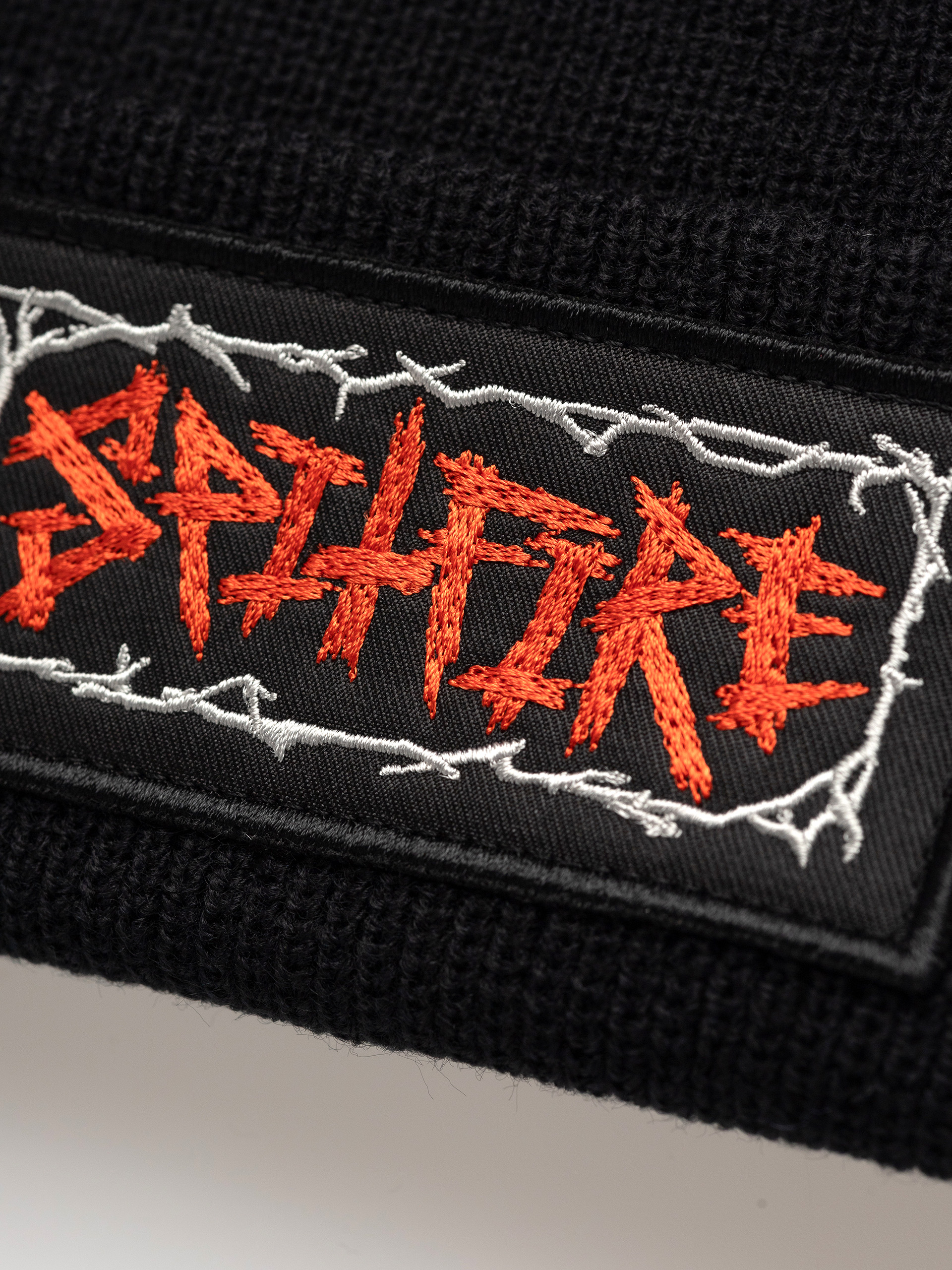 Czapka zimowa Spitfire Gas Mask Script Patch (black)