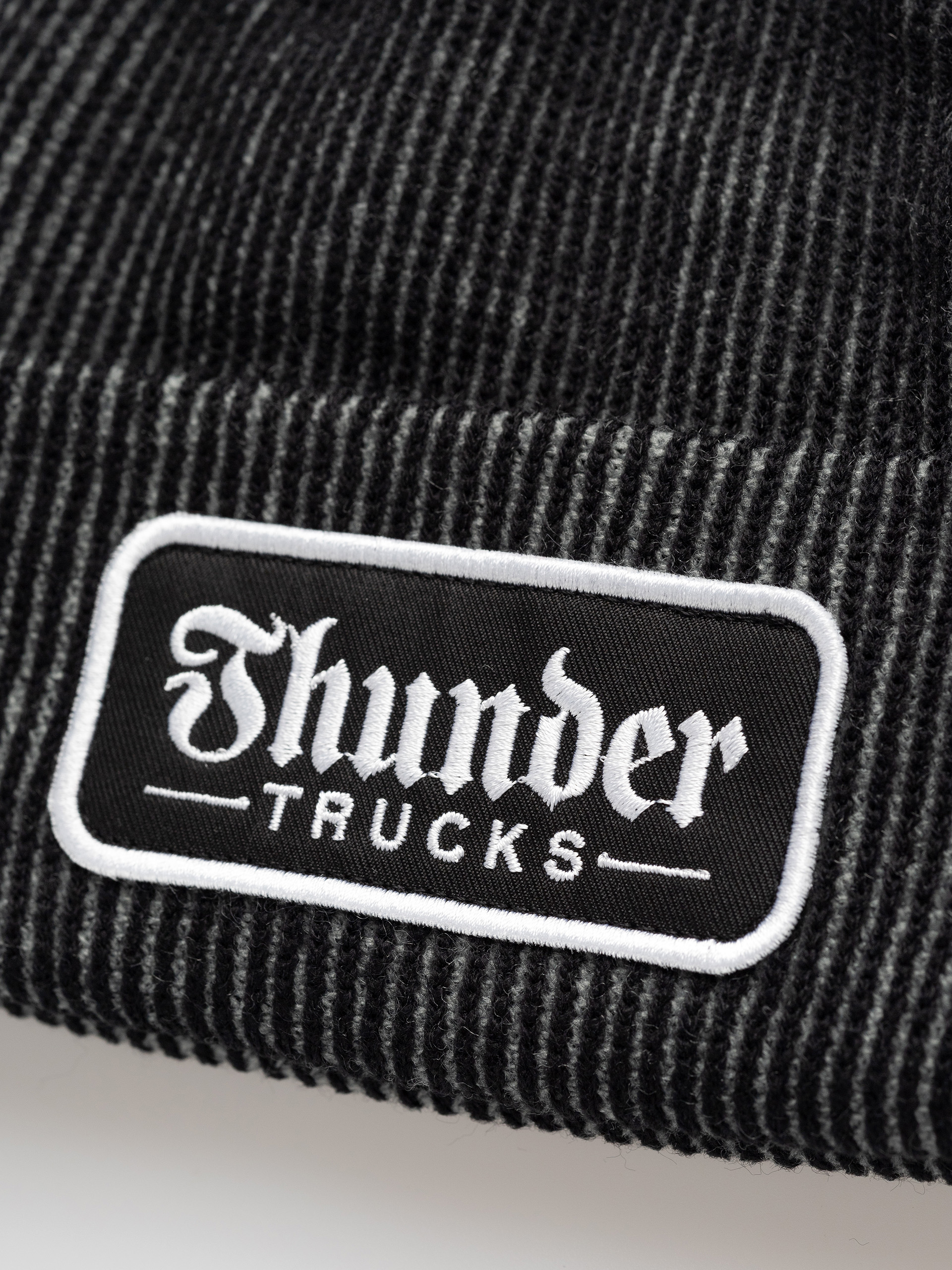Czapka zimowa Thunder Script Patch (grey/black/white)