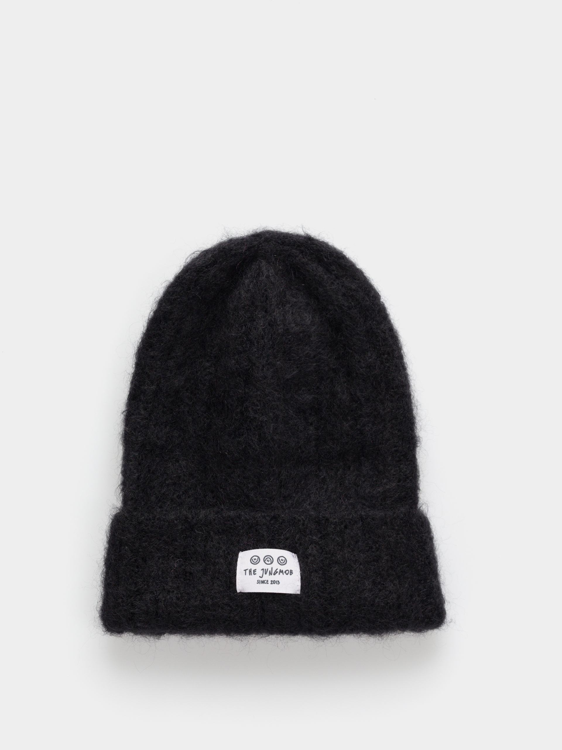 Czapka zimowa Jungmob Moher Fluffy (black)