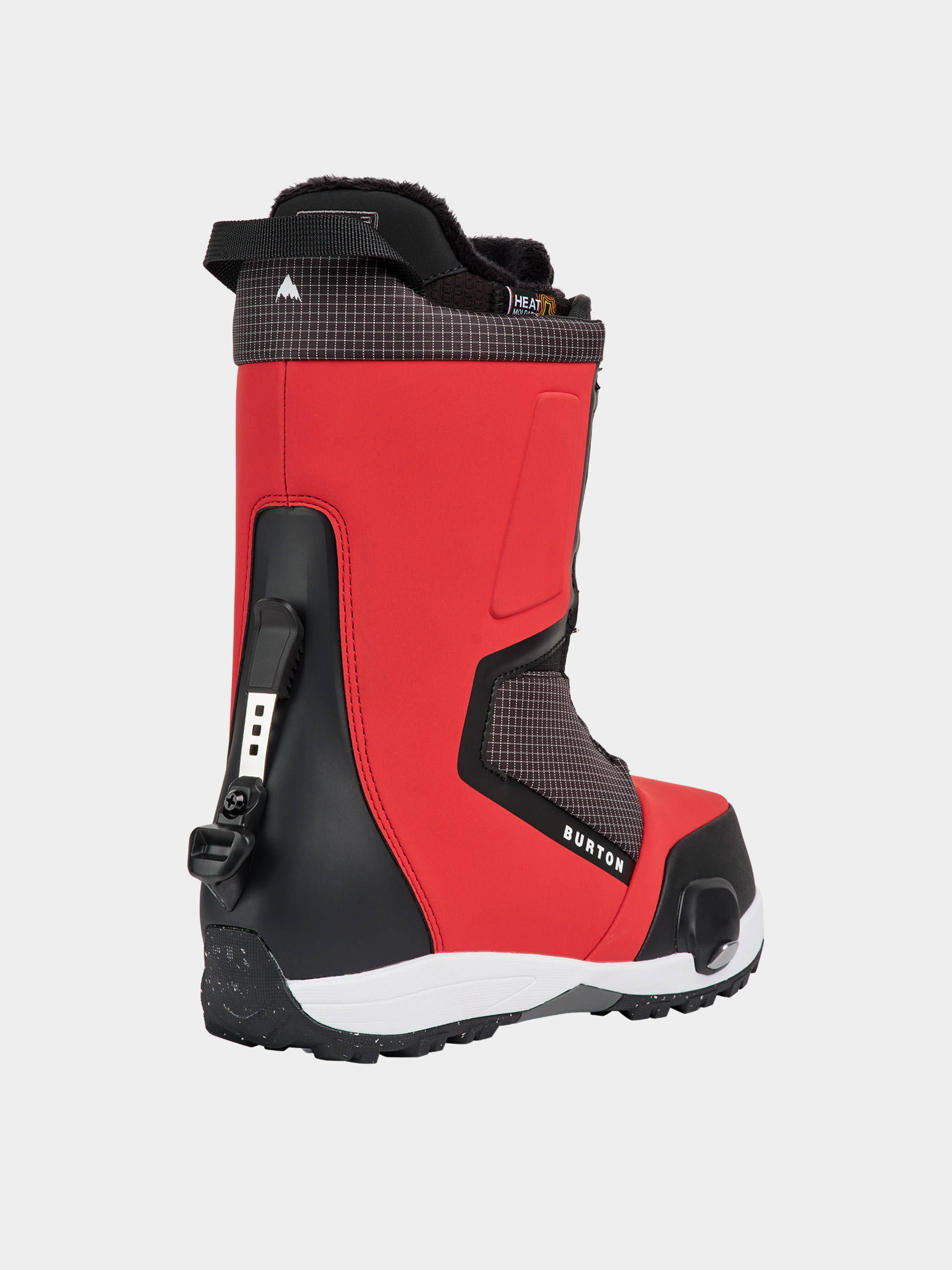 Męskie Buty snowboardowe Burton Highshot Step On (geranium red grid/black)