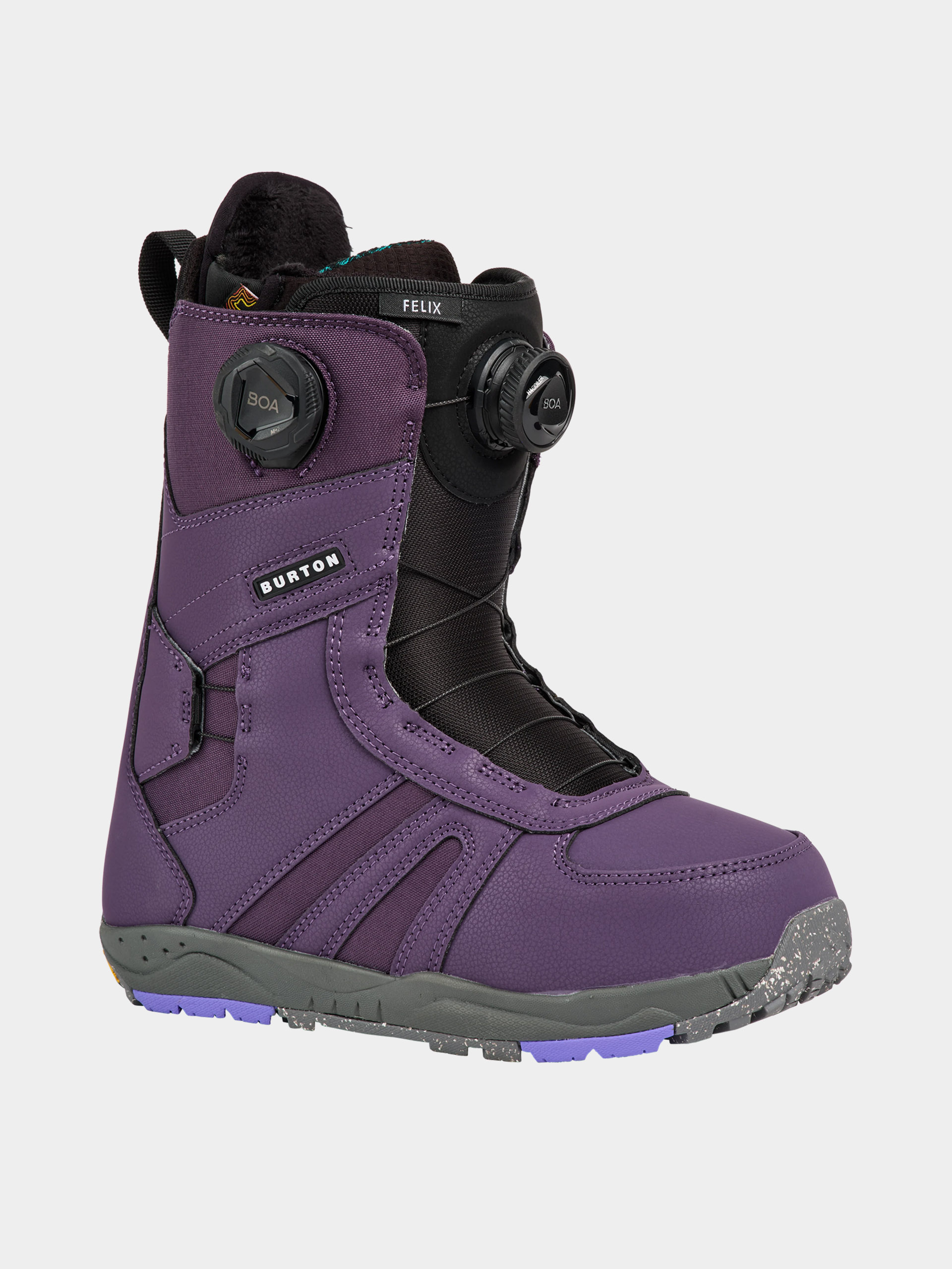 Damskie Buty snowboardowe Burton Felix Boa (nightshade purple)