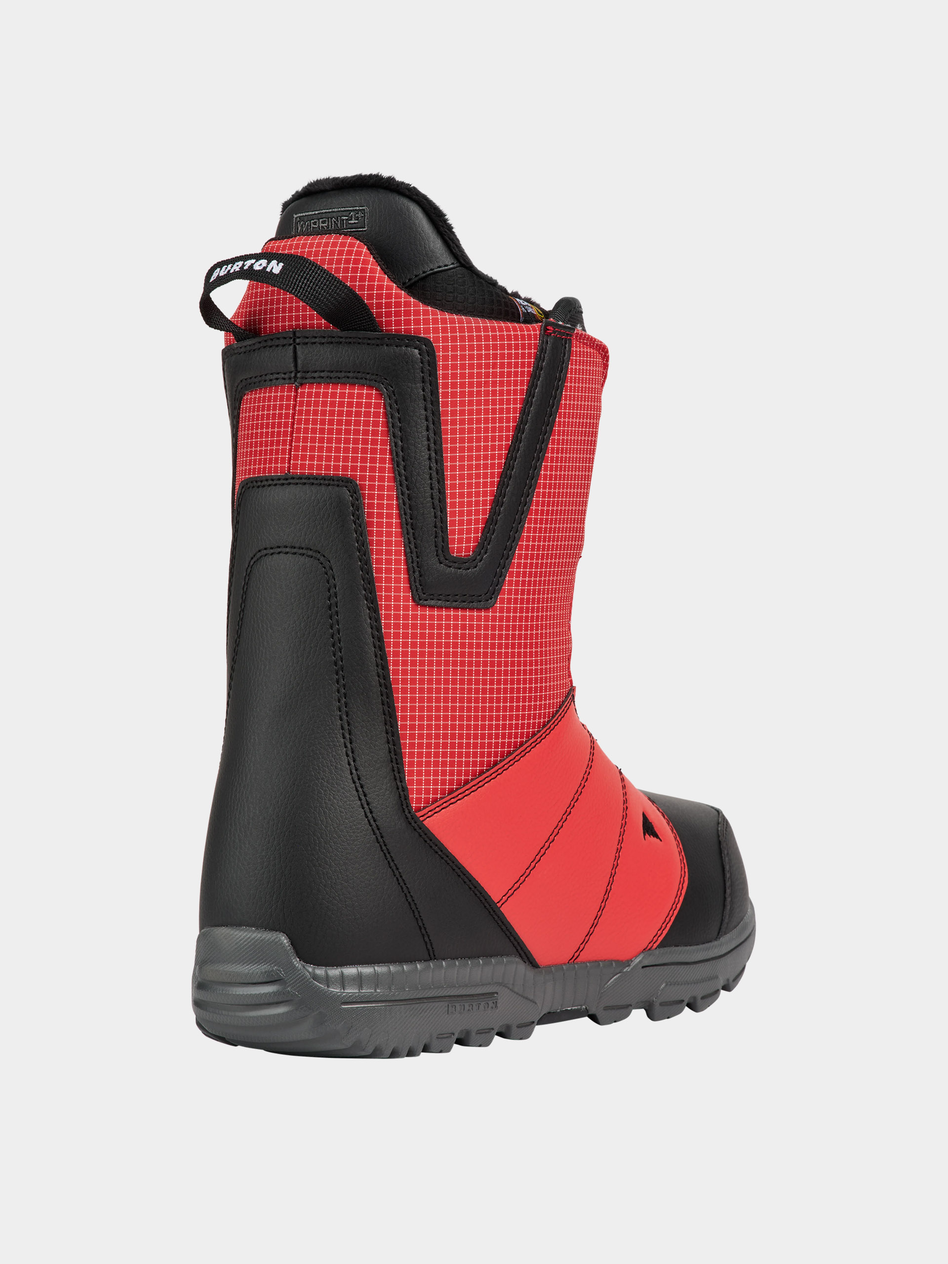 Męskie Buty snowboardowe Burton Moto Boa (geranium red/black)