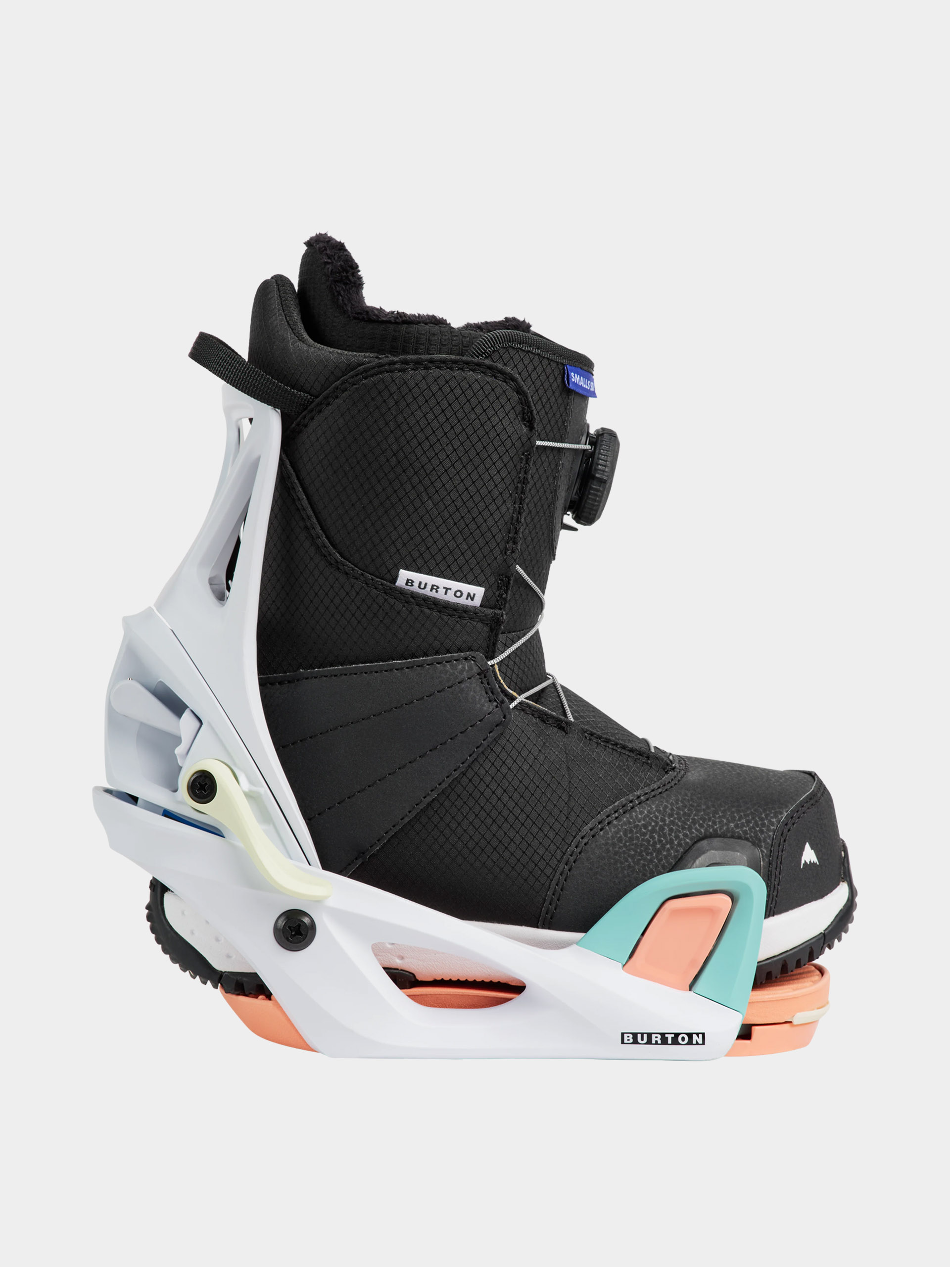 Wiązania snowboardowe Burton Burton Step On Smalls Re:Flex JR (white/multi)