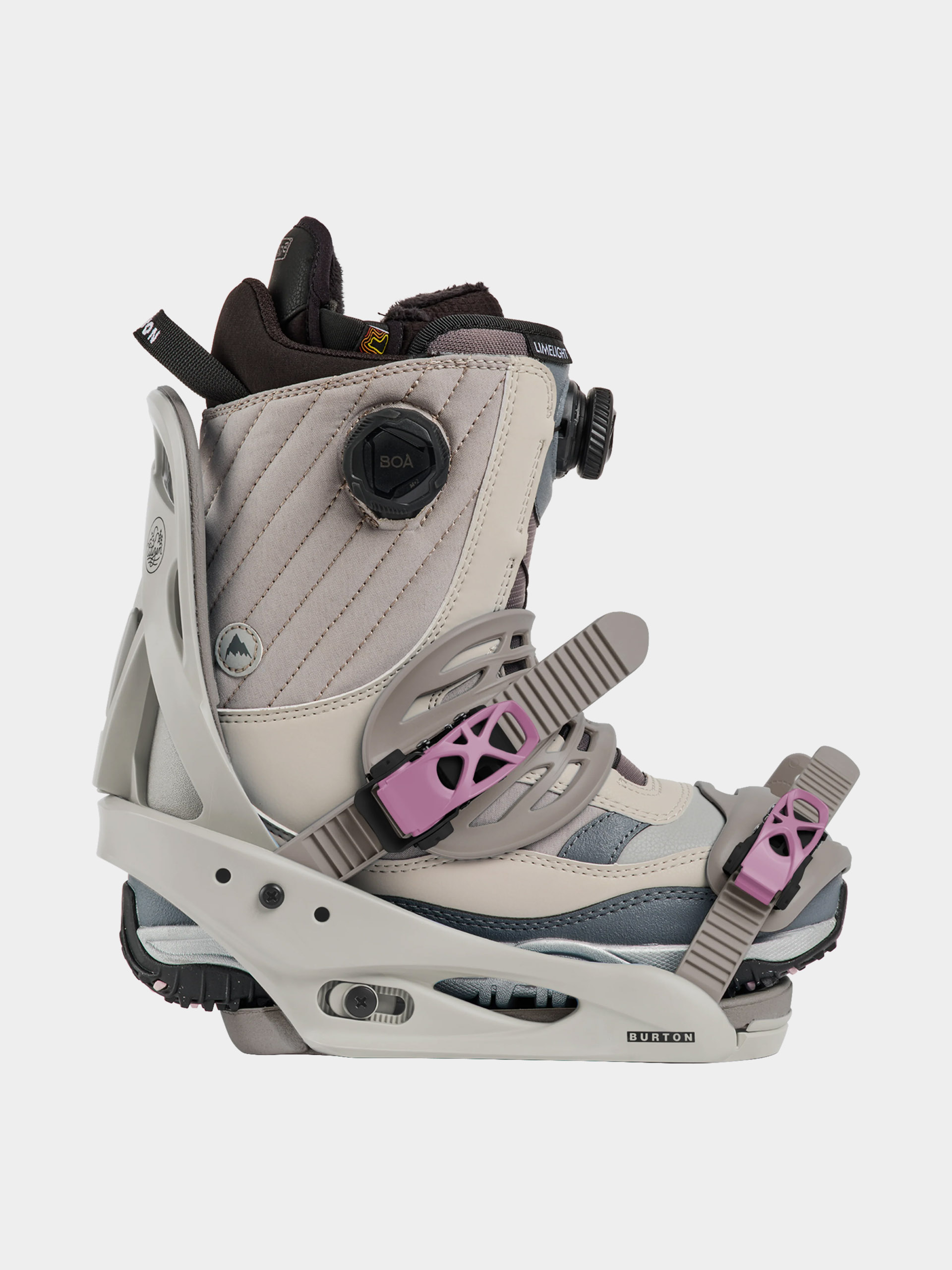 Damskie Wiązania snowboardowe Burton Citizen Re:Flex (chinchilla gray)