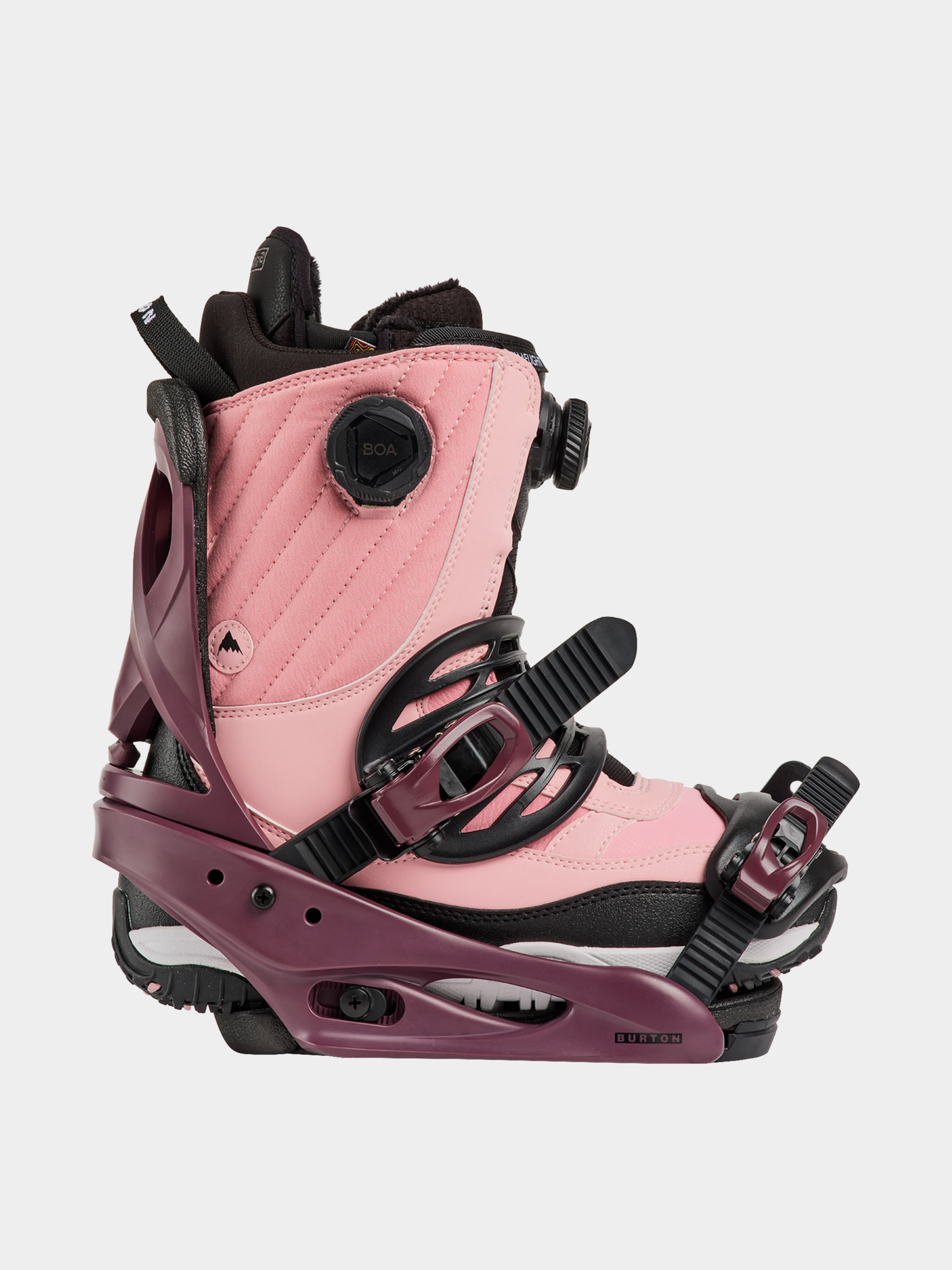 Damskie Wiązania snowboardowe Burton Scribe Re:Flex (rum raisin)