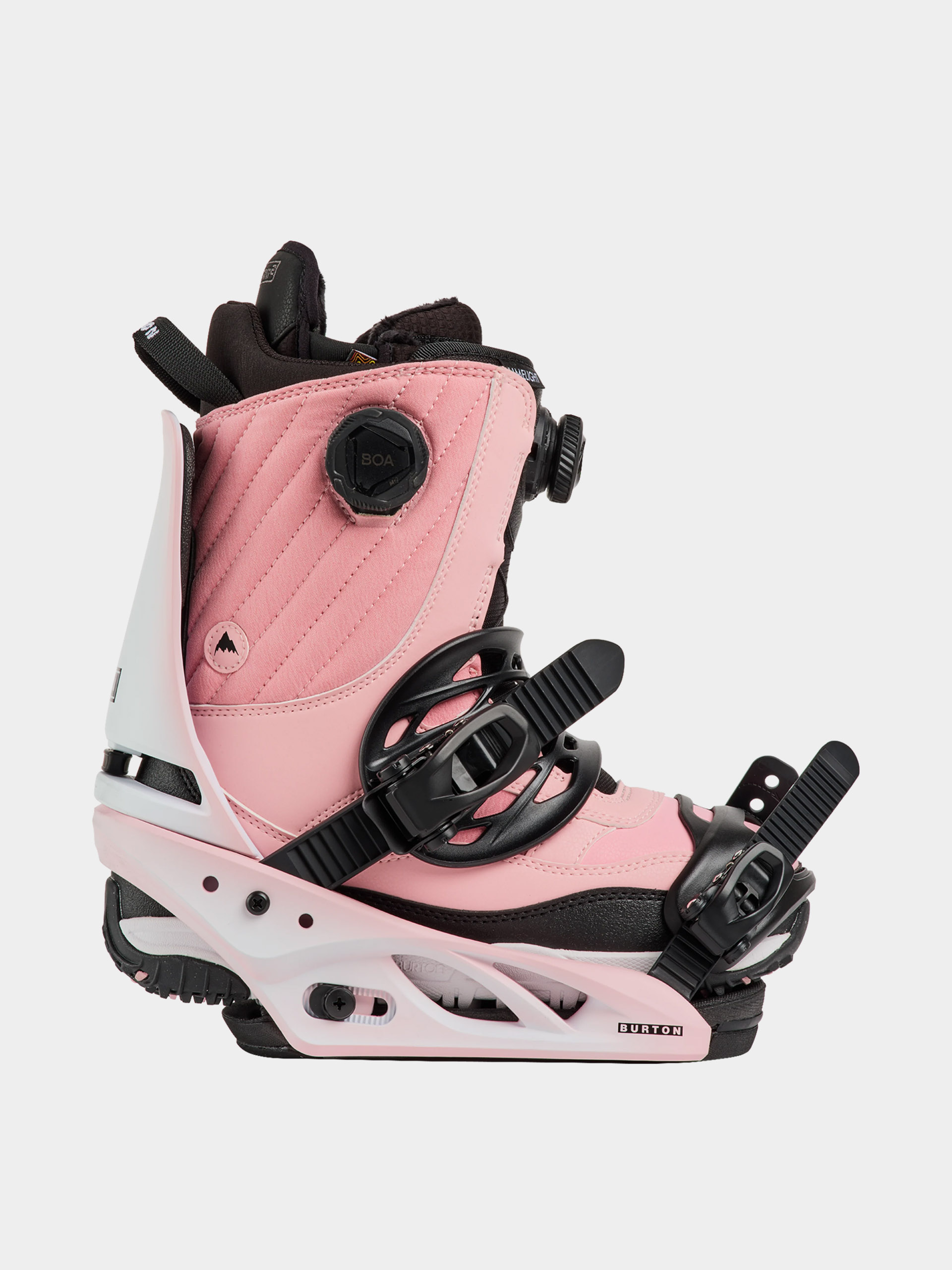 Damskie Wiązania snowboardowe Burton Lexa Re:Flex (pink outline)
