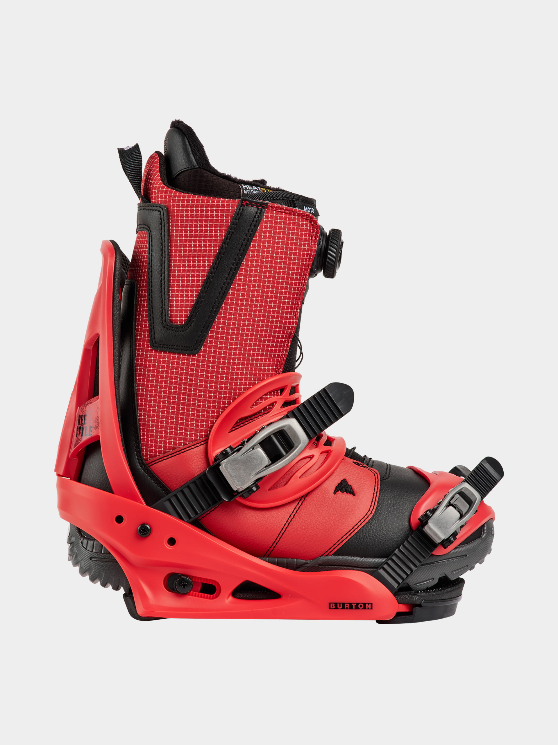 Męskie Wiązania snowboardowe Burton Freestyle Re:Flex (geranium red)