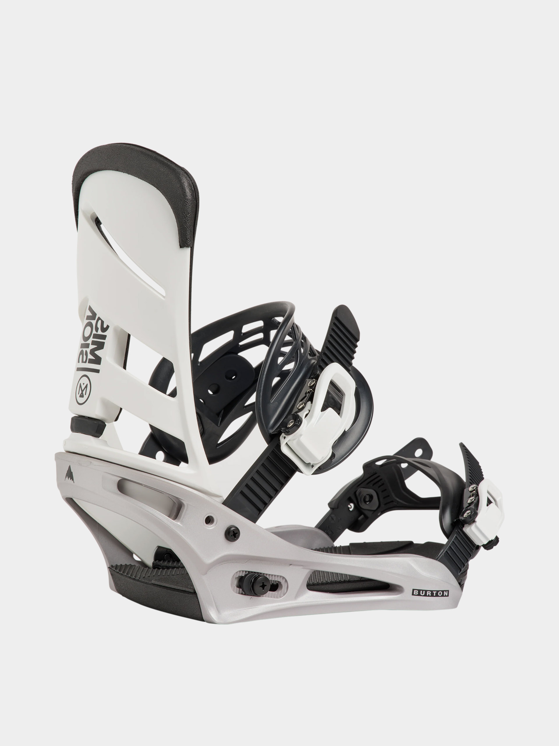Wiu0105zania snowboardowe Burton Mission Re:Flex (white/silver)