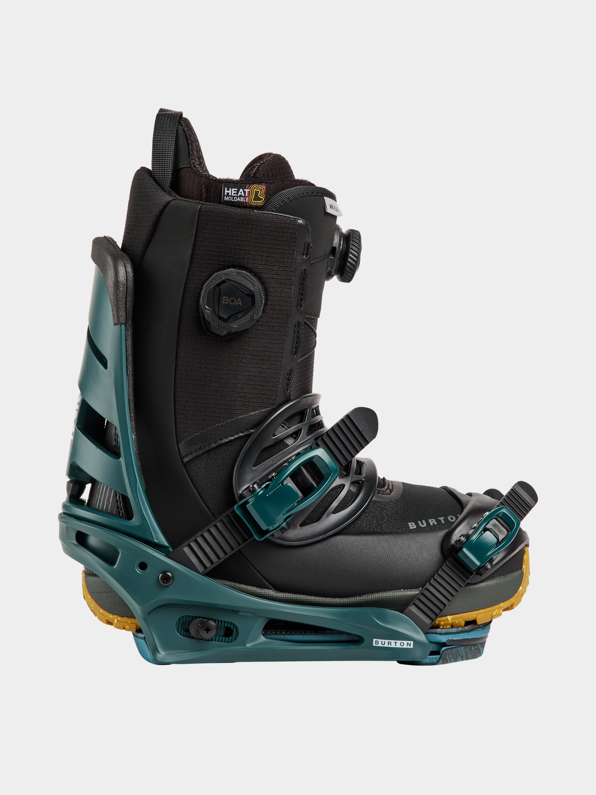 Męskie Wiązania snowboardowe Burton Mission Re:Flex (atlantic teal)